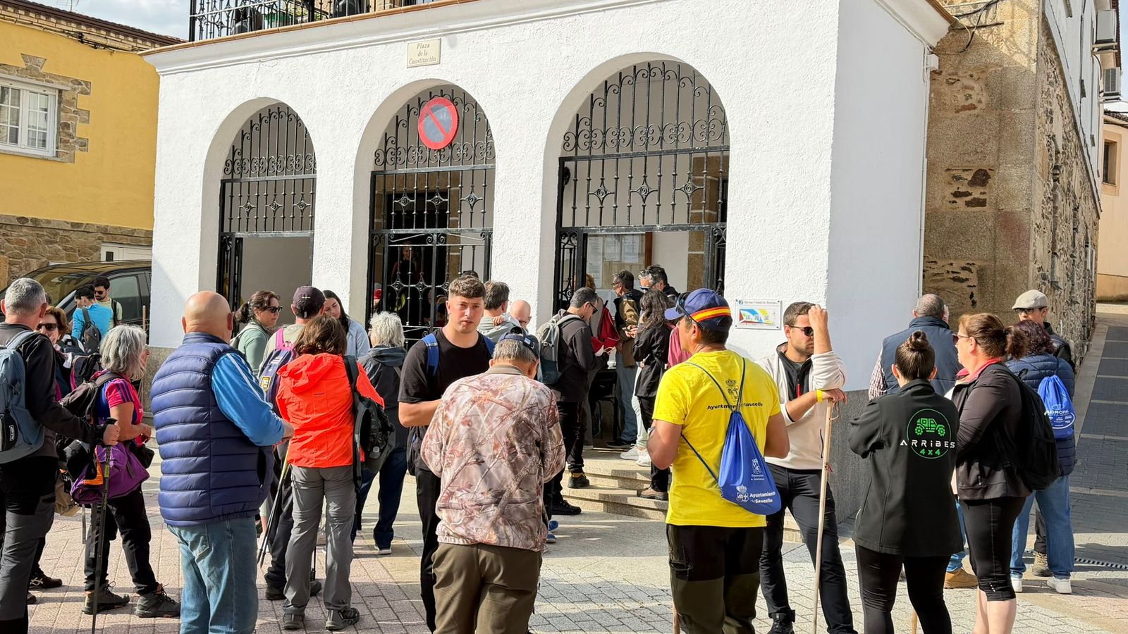 Éxito de participación en la marcha senderista de Saucelle con 250 inscritos