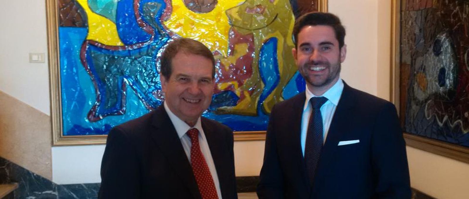 Imagen de archivo de Abel Caballero y Antidio Fagúndez