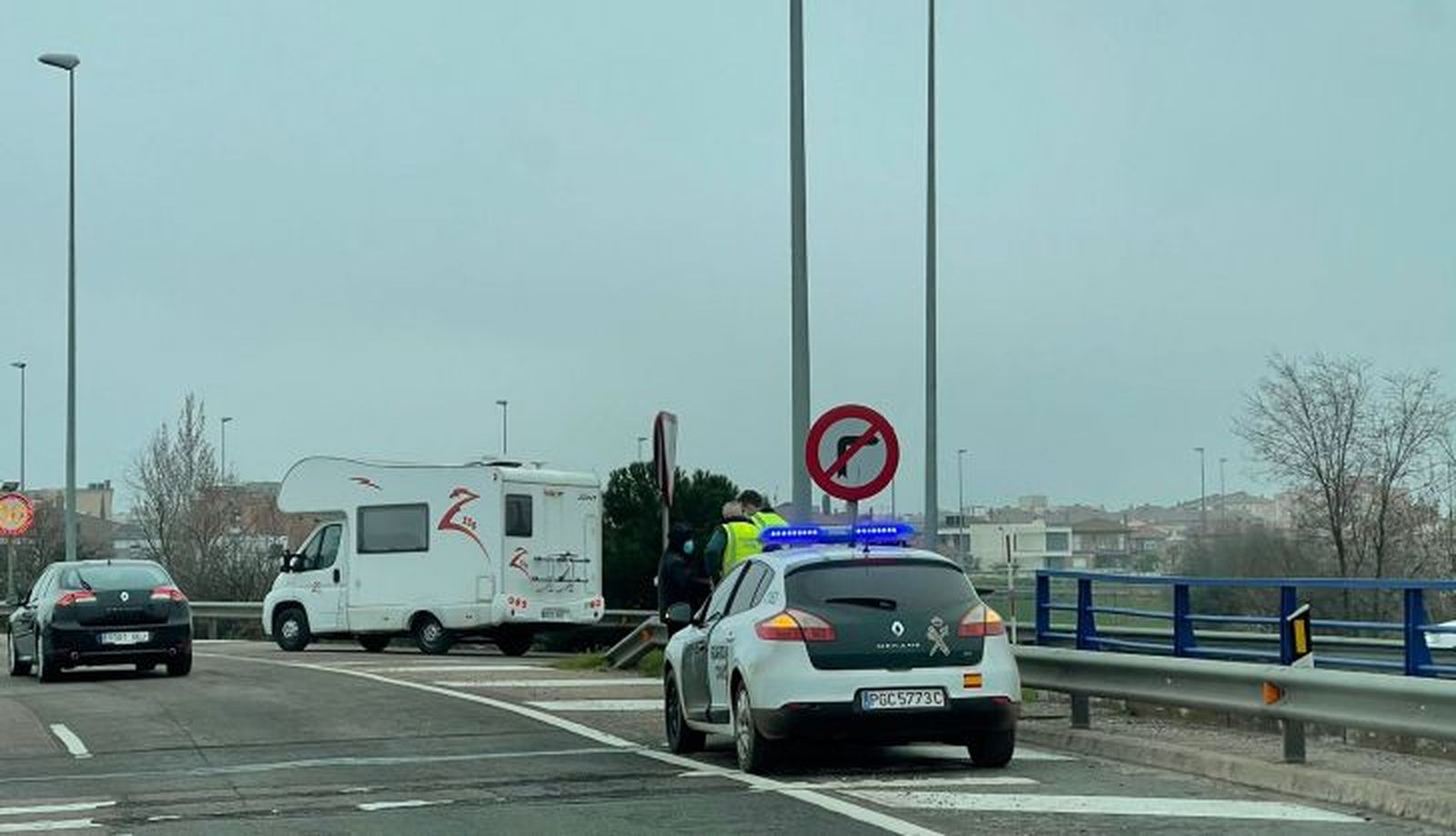 Un conductor avisó a la Guardia Civil ante el riesgo que corría el varón