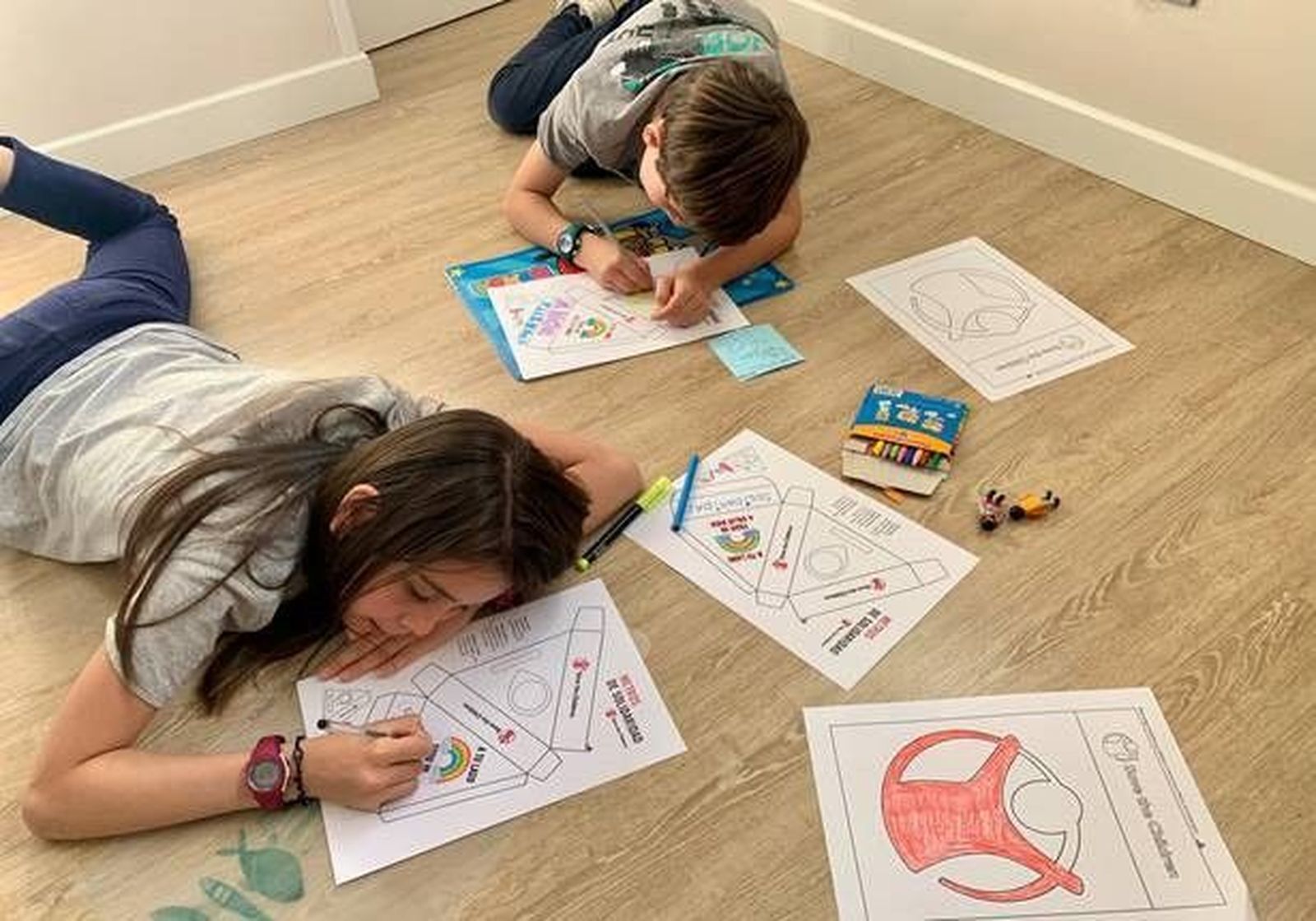 Niños durante la crisis del Coronavirus