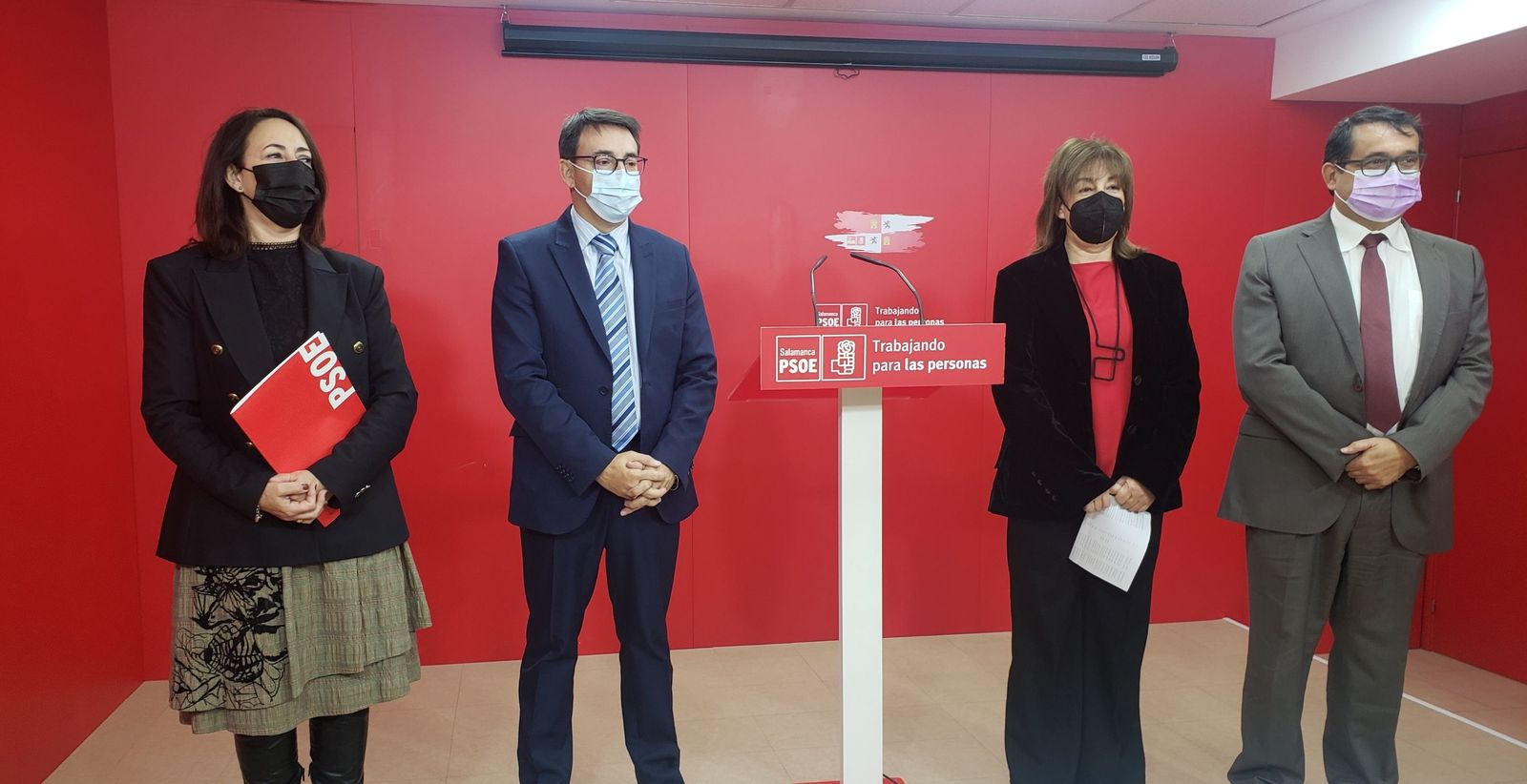 Rosa Rubio, Fernando Pablos, Carmen García y Juan Luis Cepa