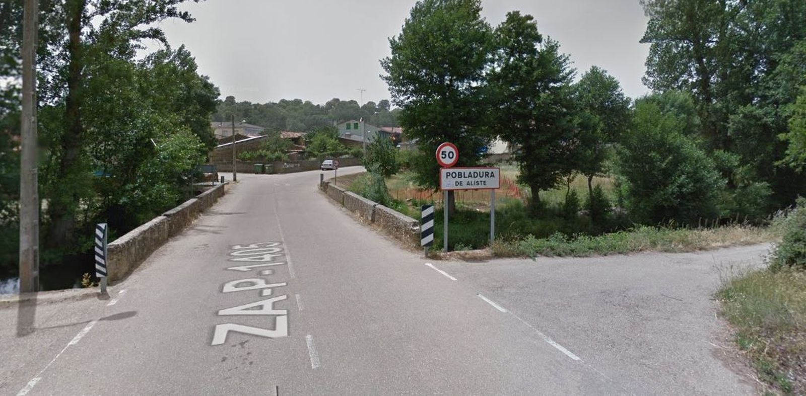 Entrada a Pobladura de Aliste