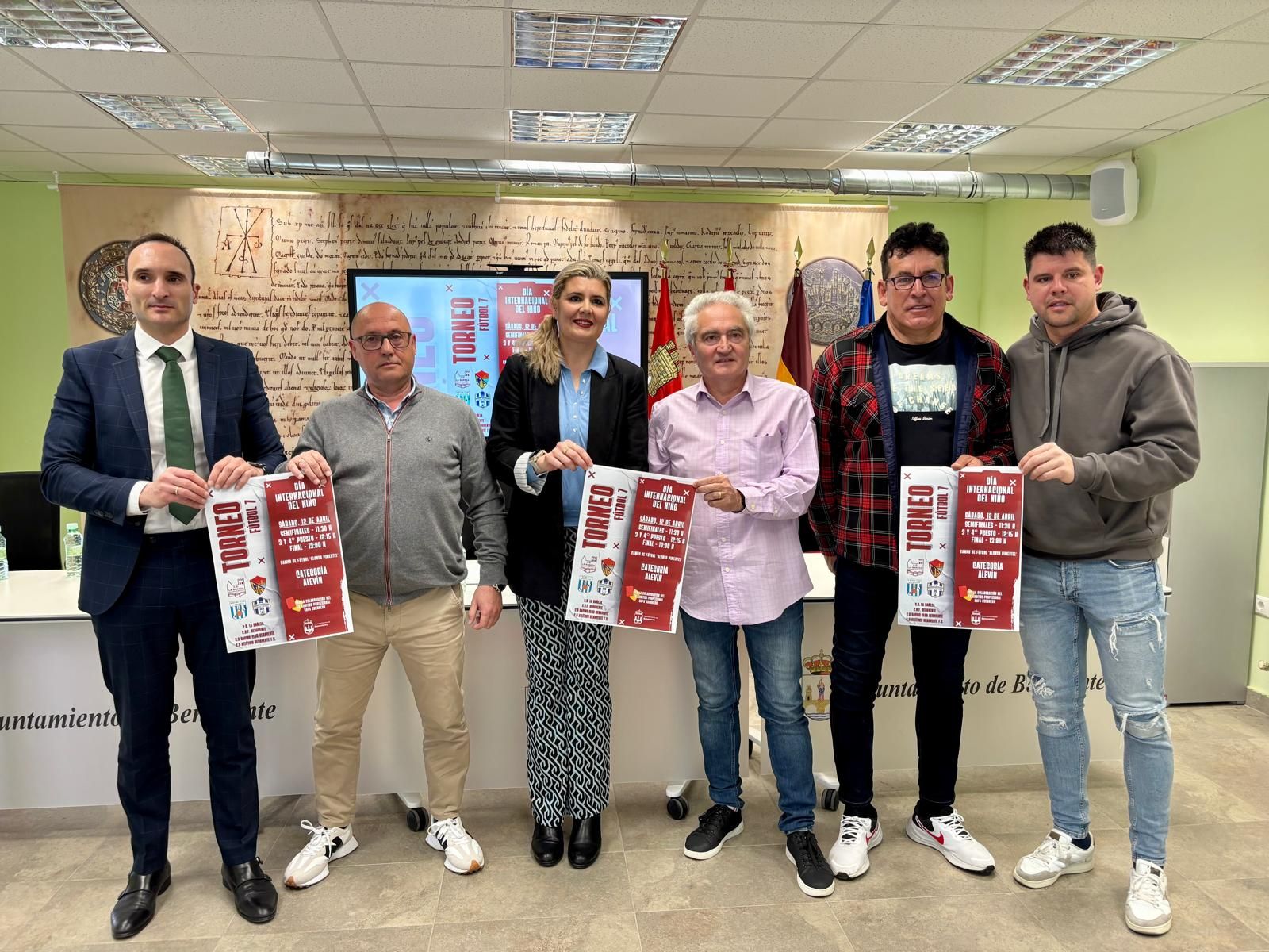 Clubes benaventanos organizan el I Torneo de Fútbol 7 para celebrar el Día Internacional del Niño