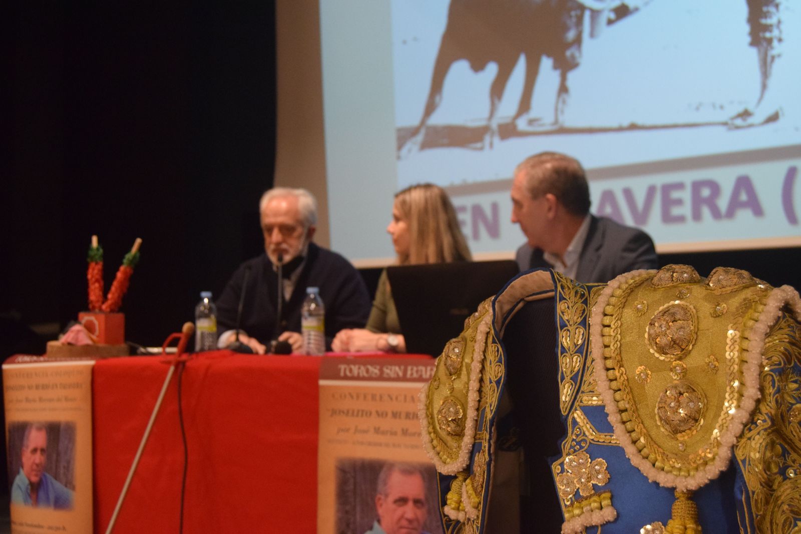 Un momento de la charla del Foro Taurino