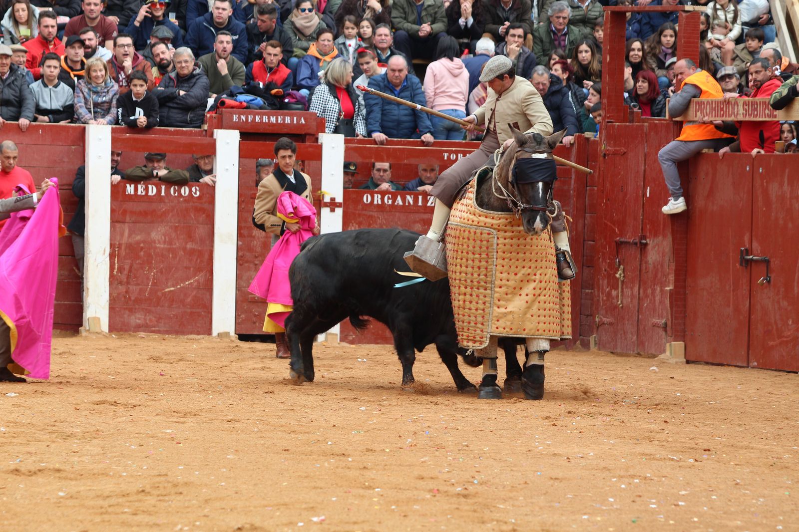 Chaves, El Capea y Pérez Pinto abren la Puerta Grande en el primer festival del Carnaval de Ciudad Rodrigo de 2023