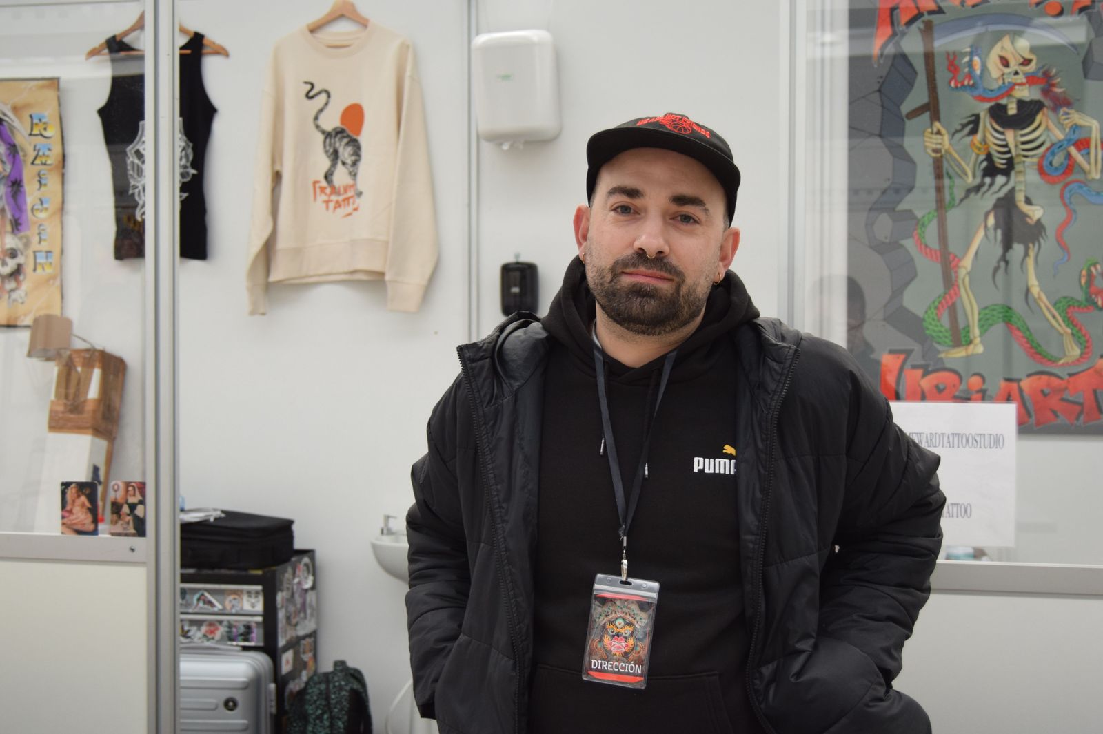 El tatuador Arkaitz Uriarte