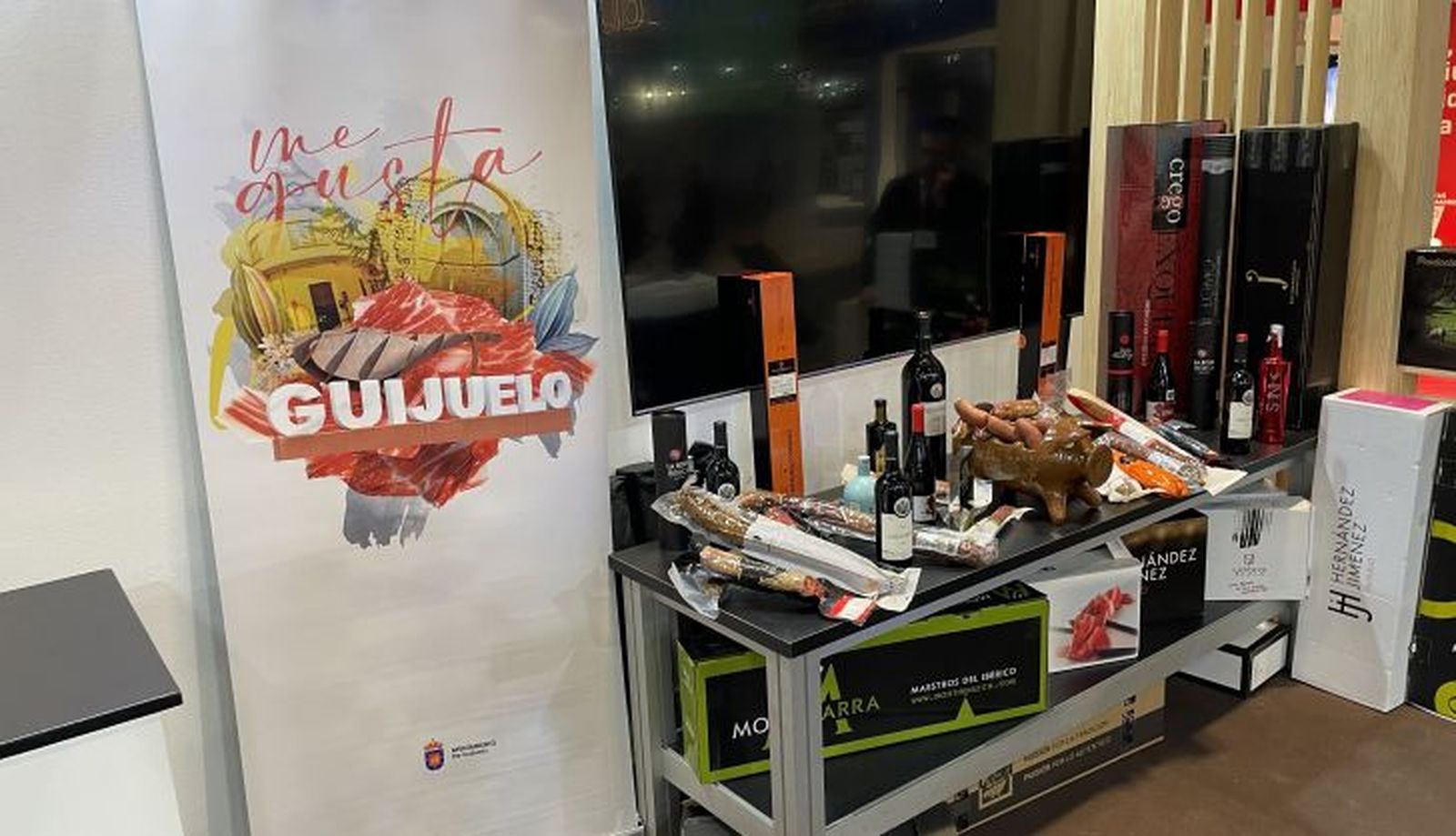 Stand del Ayuntamiento de Guijuelo en Fitur