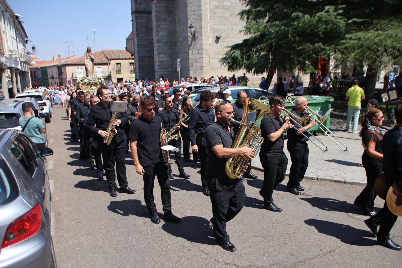 Peñaranda misa patrona y procesión