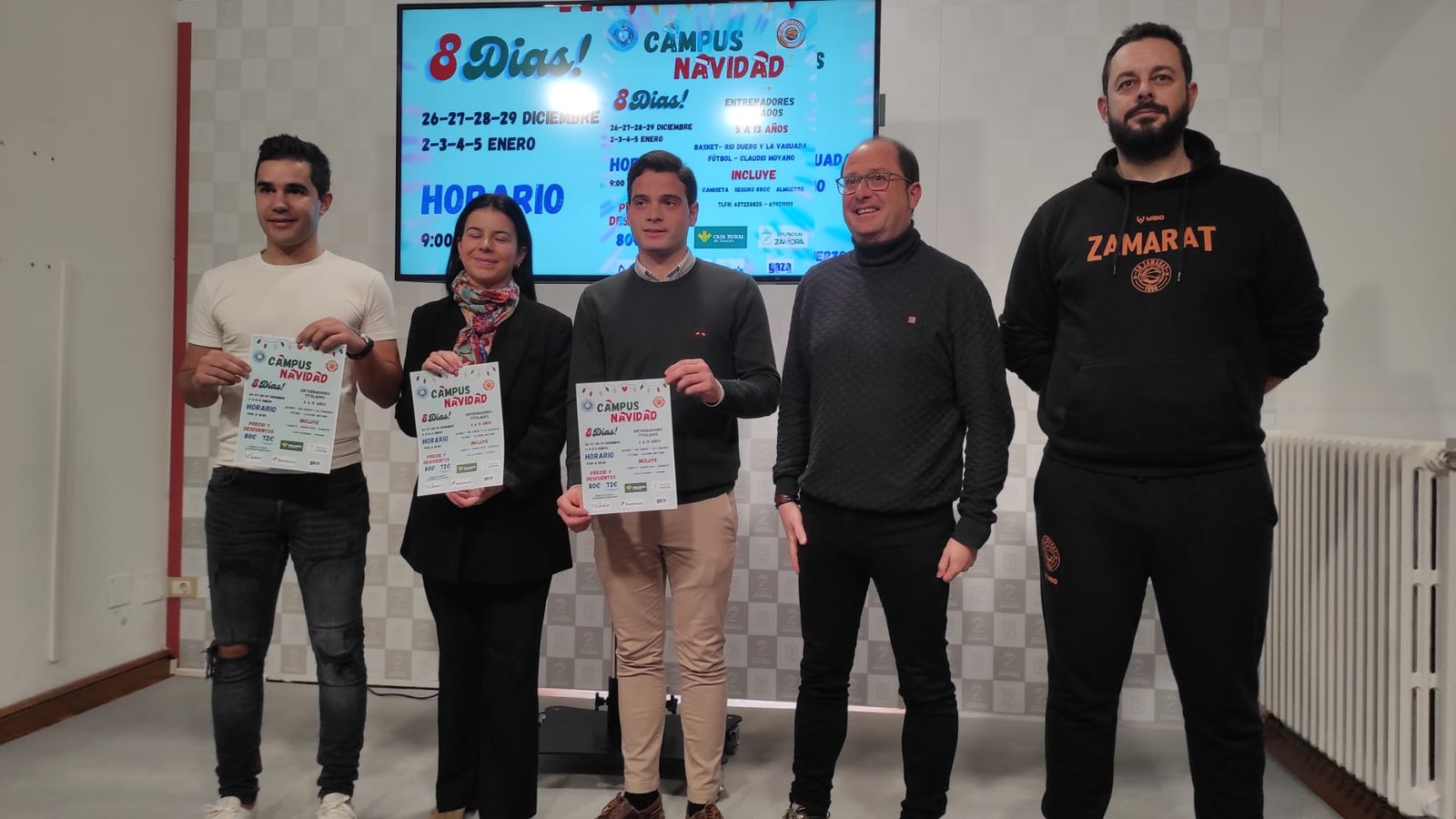 Presentación del Campus de Navidad del Zamarat y el Amor de Dios.