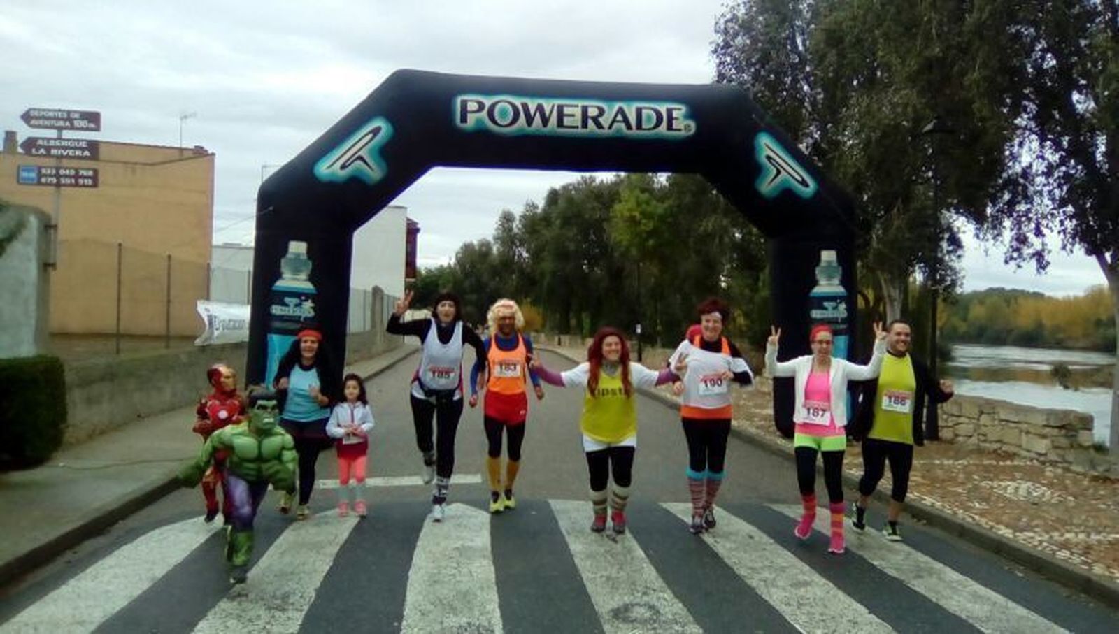 Huerta acoge su particular cross