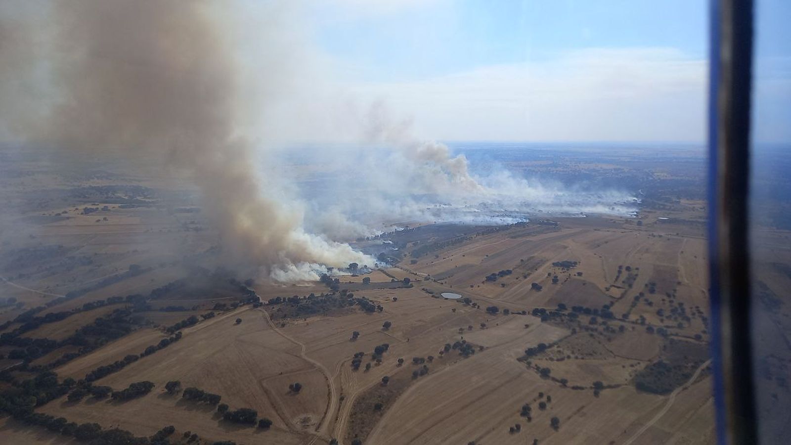 Incendio en Malillos. Naturaleza Castilla y León