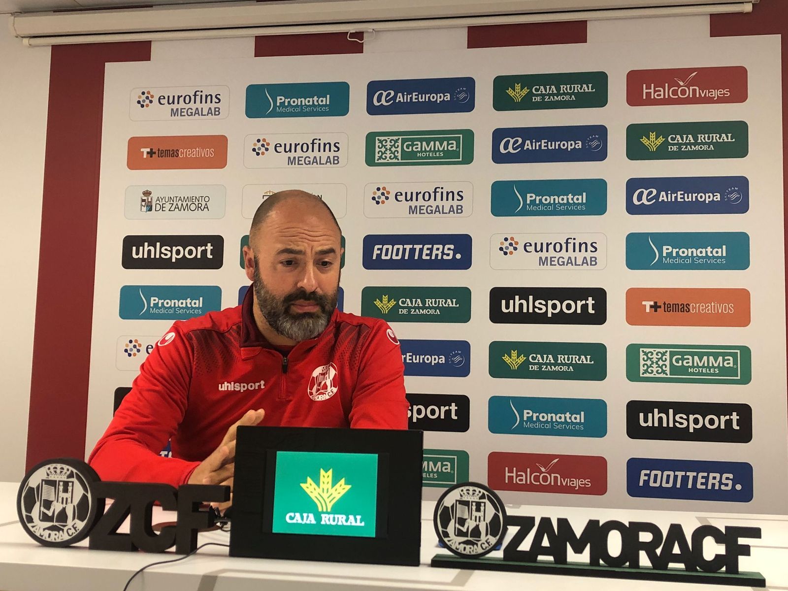 David Movilla, en sala de prensa