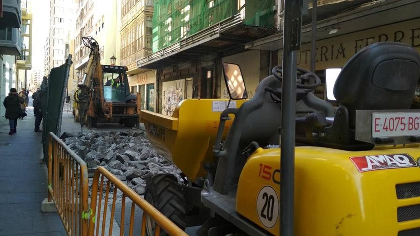 Santorcuato obras pavimento asfaltado