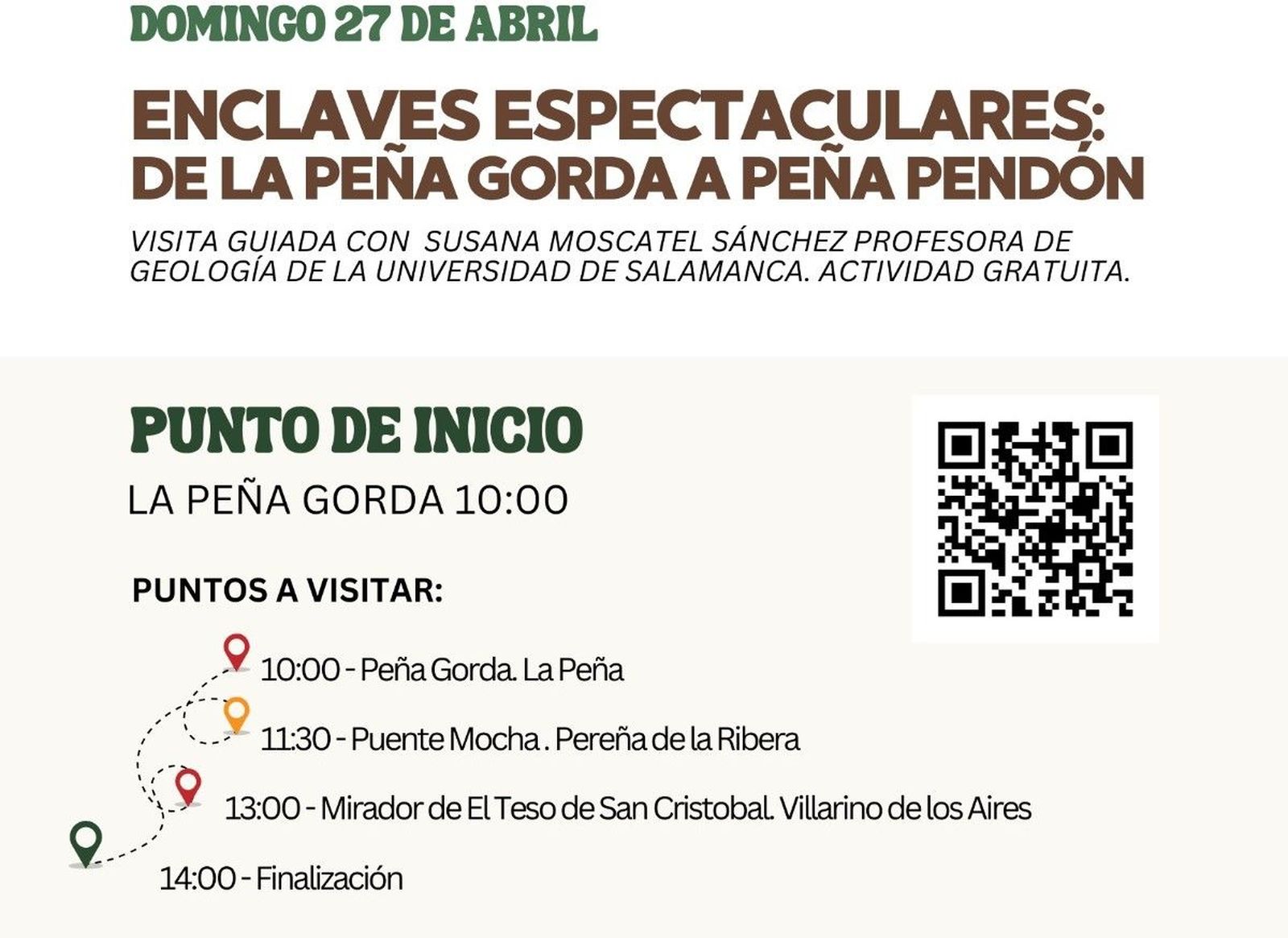 Visita guiada de ADEZOS mostrará enclaves geológicos espectaculares del noroeste salmantino este 27 de abril