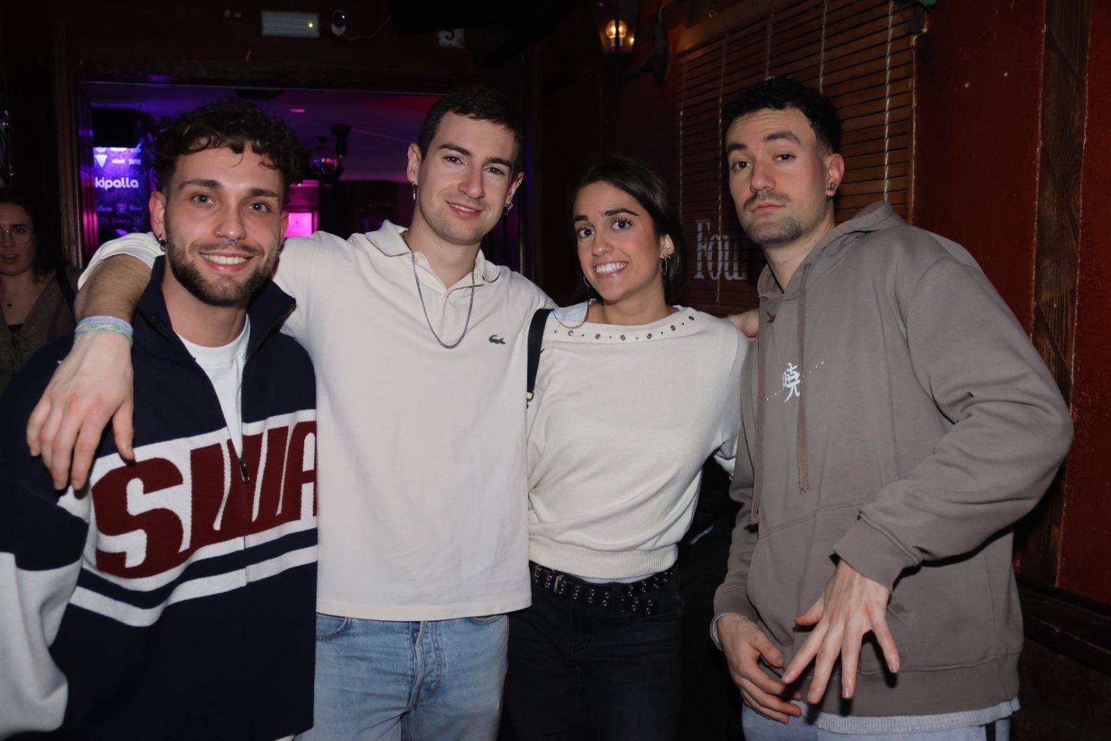Salamanca de noche, sábado 17 de enero