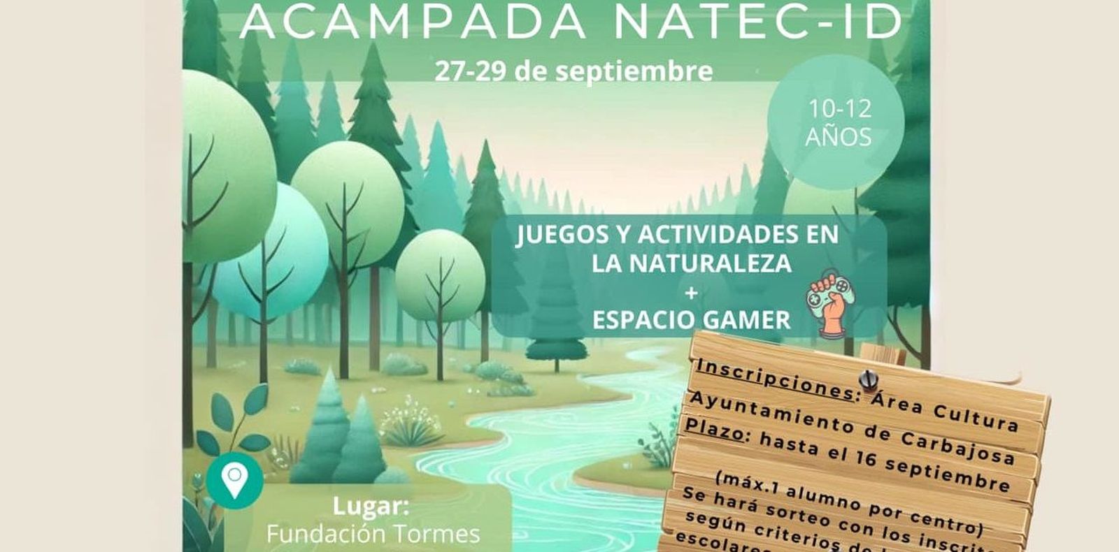 Acampada organizada por el Grupo de Investigación Procesos, Espacios y Prácticas Educativas (GIPEP) de la Universidad de Salamanca