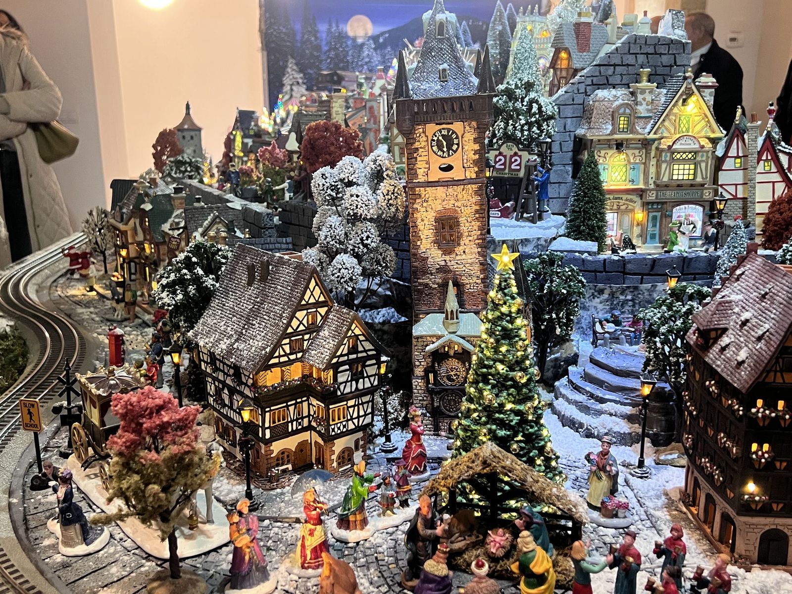 Ciudad de Navidad en la Torre de los Anaya