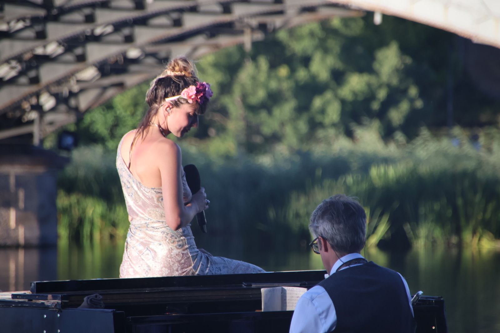 Concierto de piano sobre el río Tormes
