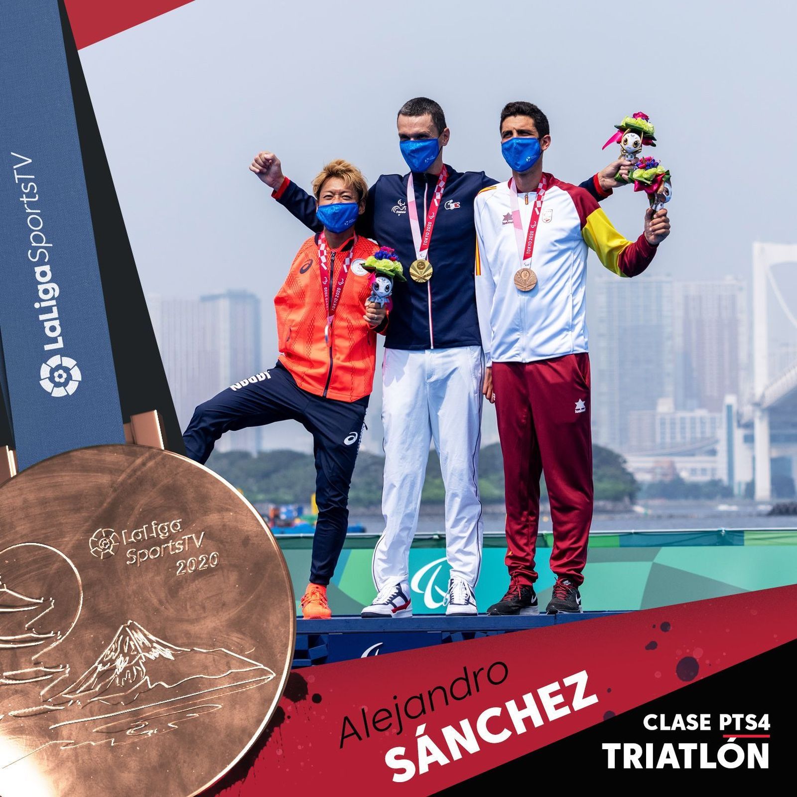 Sánchez Palomero, bronce en los Juegos Paralímpicos de Tokyo