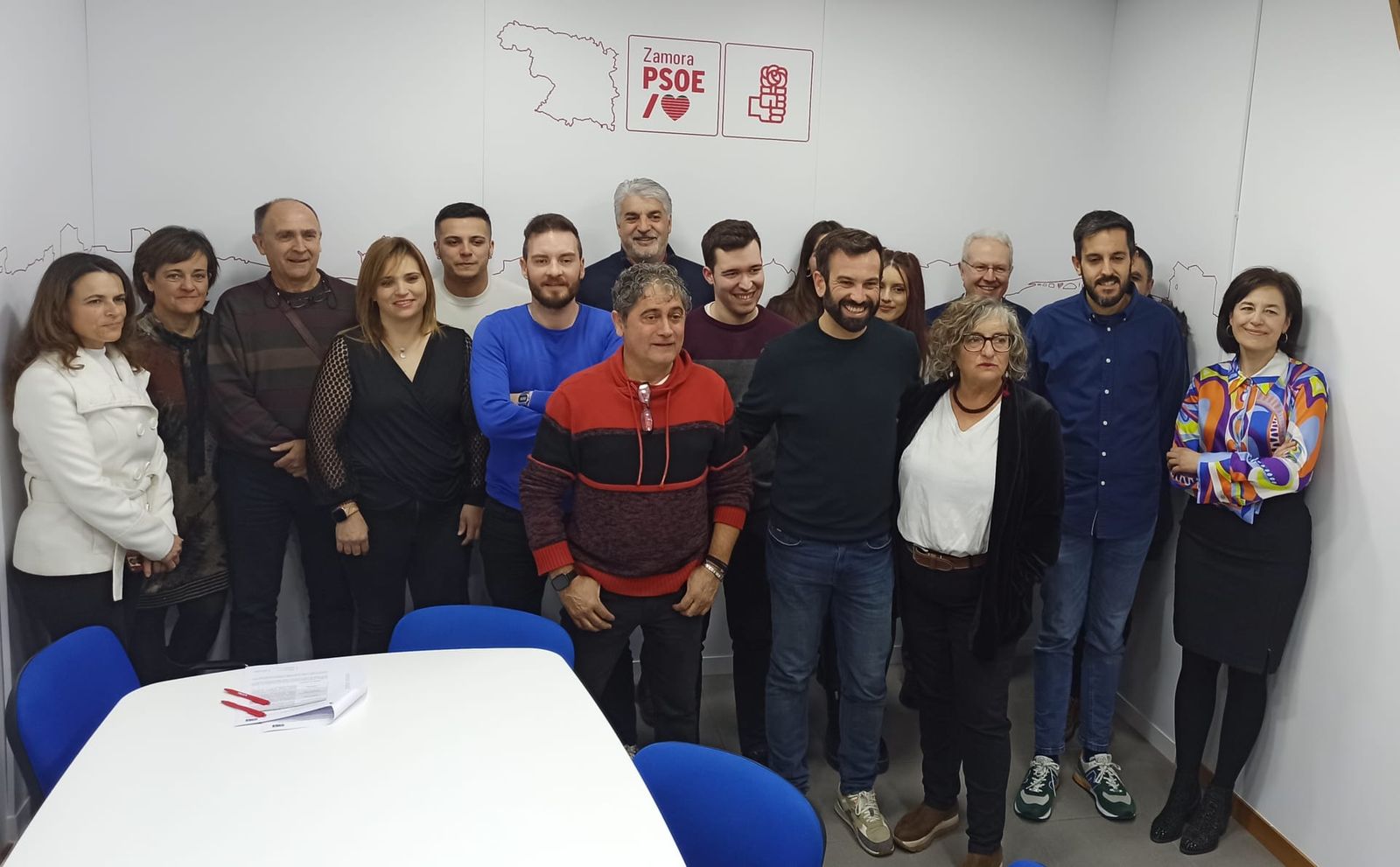 David Gago presenta a su equipo para las elecciones de la alcaldía de Zamora