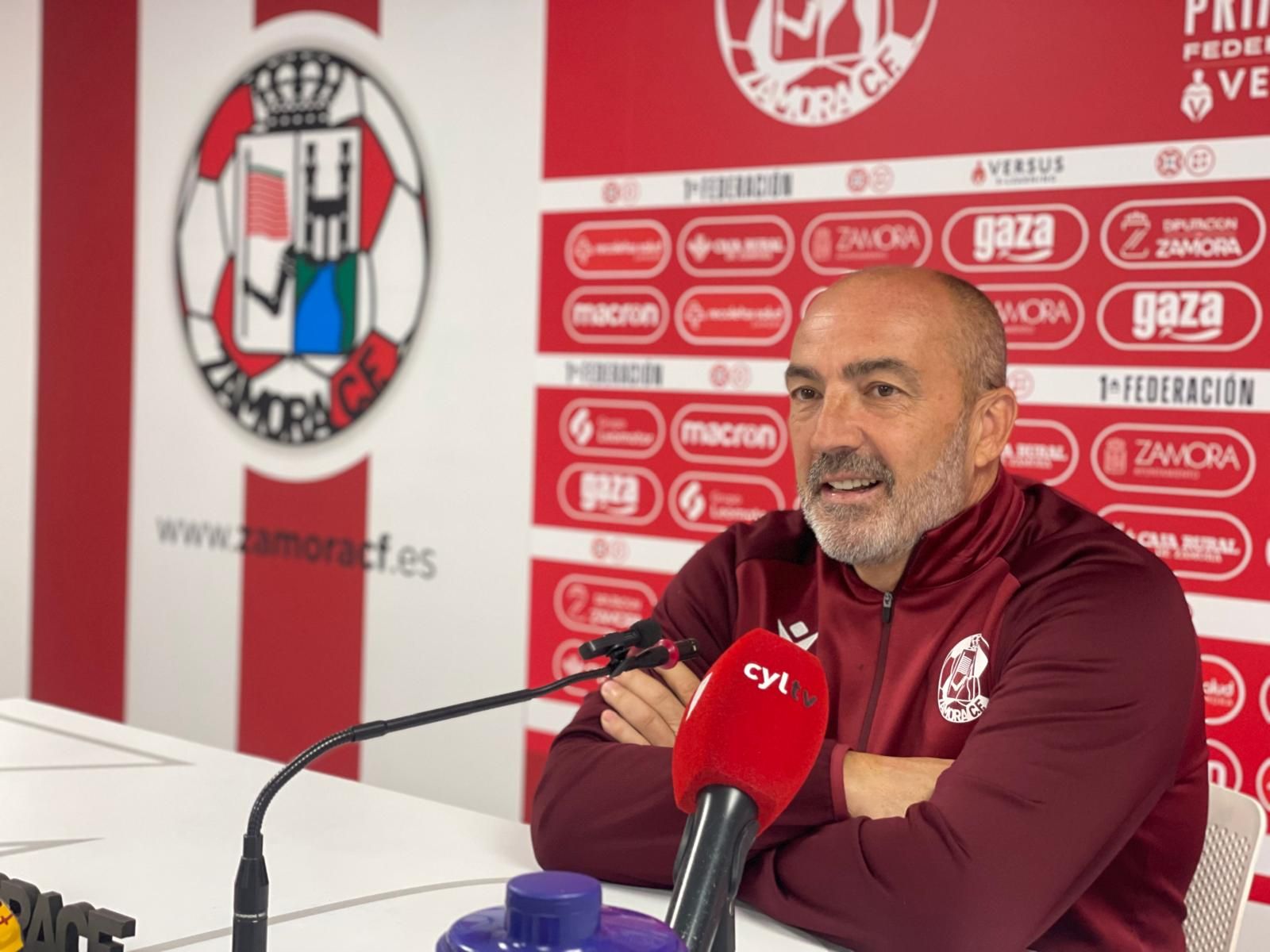 Juan Sabas, en rueda de prensa este viernes