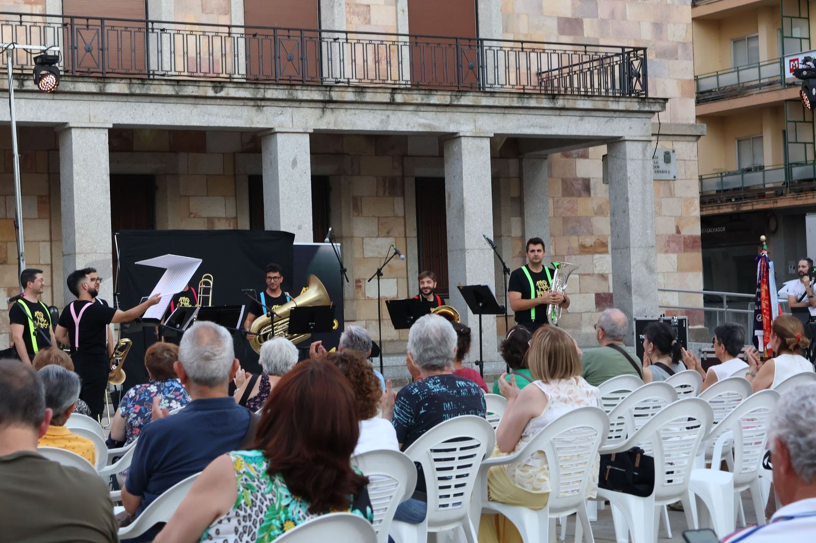 Concierto And The Brass en el Festival de Bandas Hispanoluso