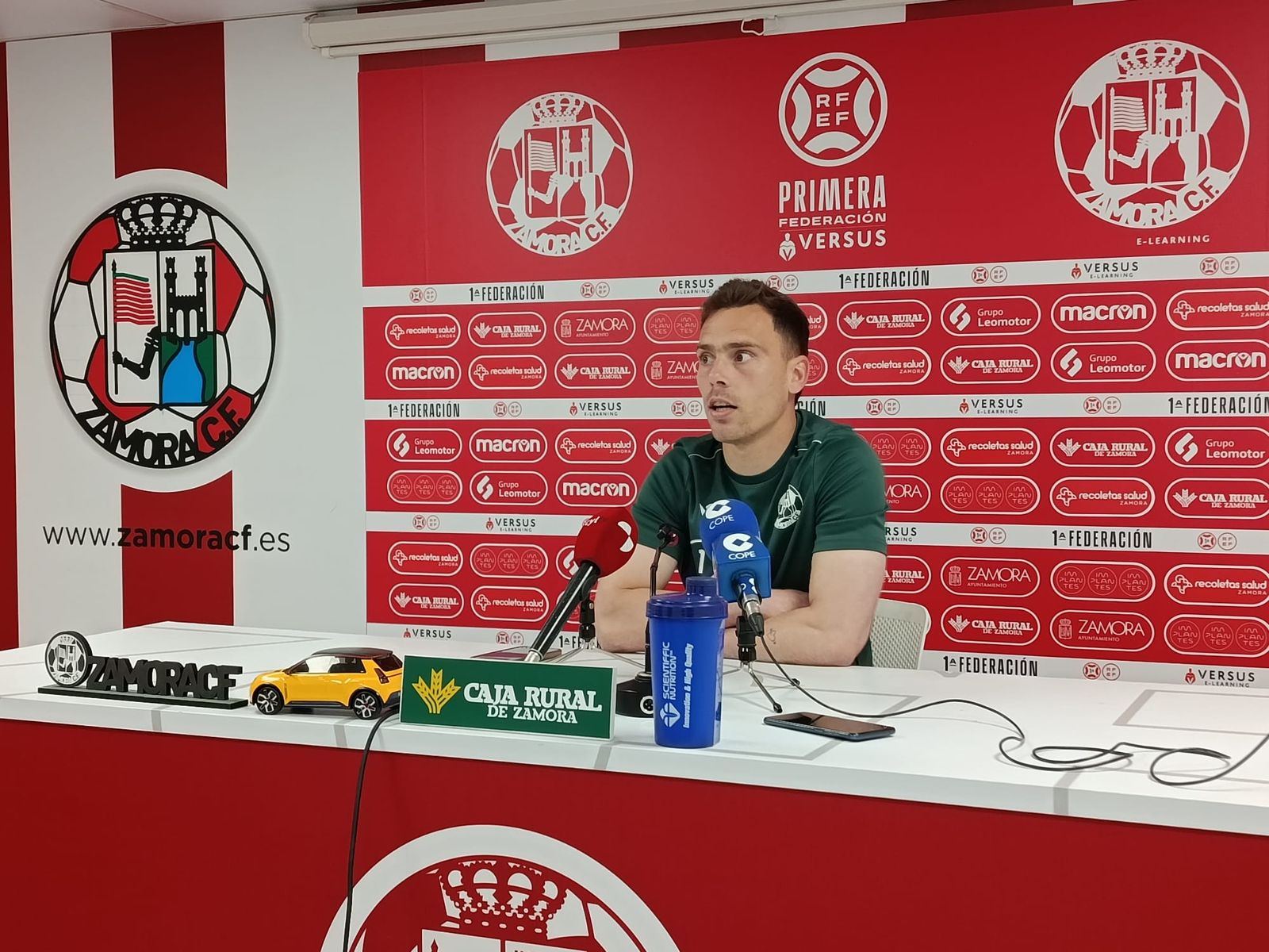 Fermín Sobrón, previa Talavera