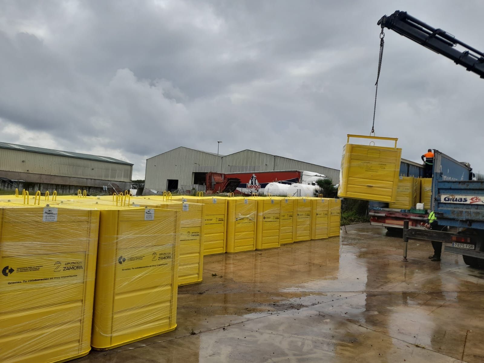 Más de 140 nuevos contenedores de recogida selectiva para los pueblos de Zamora Más de 140 nuevos contenedores de recogida selectiva para los pueblos de Zamora