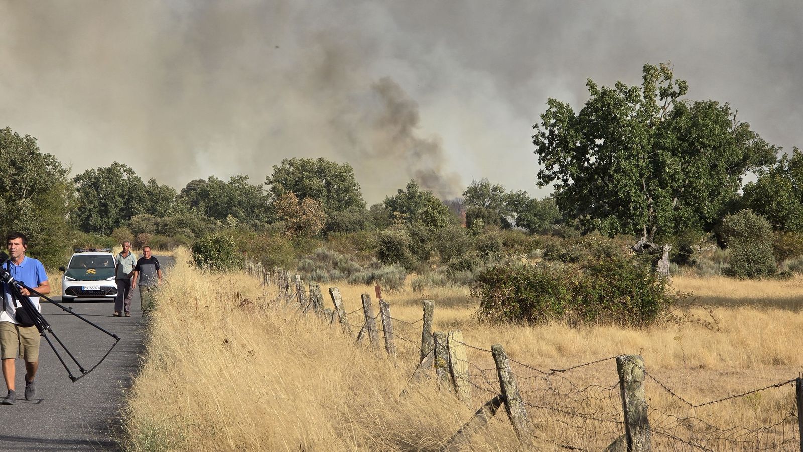 El incendio de Cipérez (IGR2) llega hasta Cerezal de Puertas