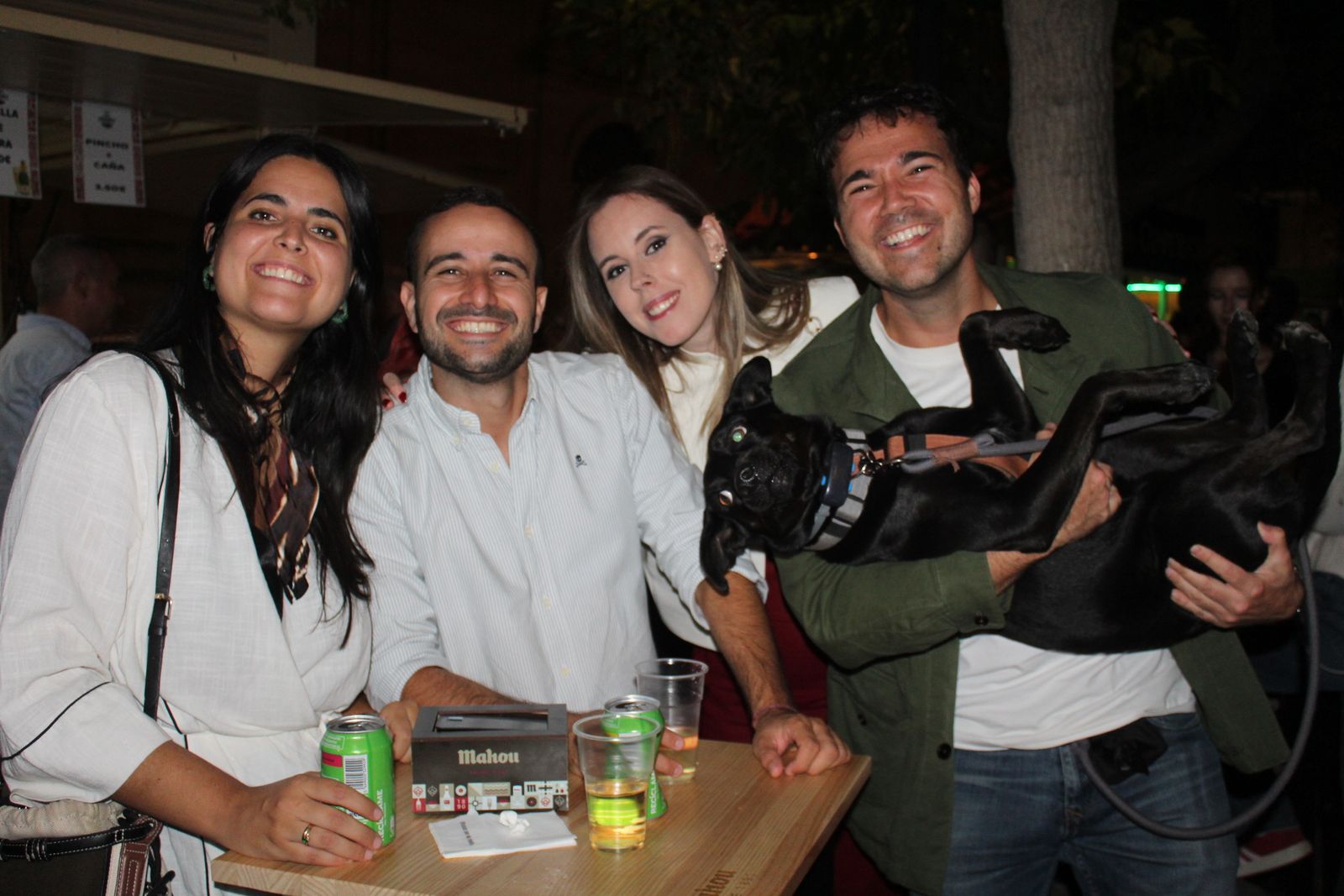 Ambiente en la Feria de Día en la tarde de este