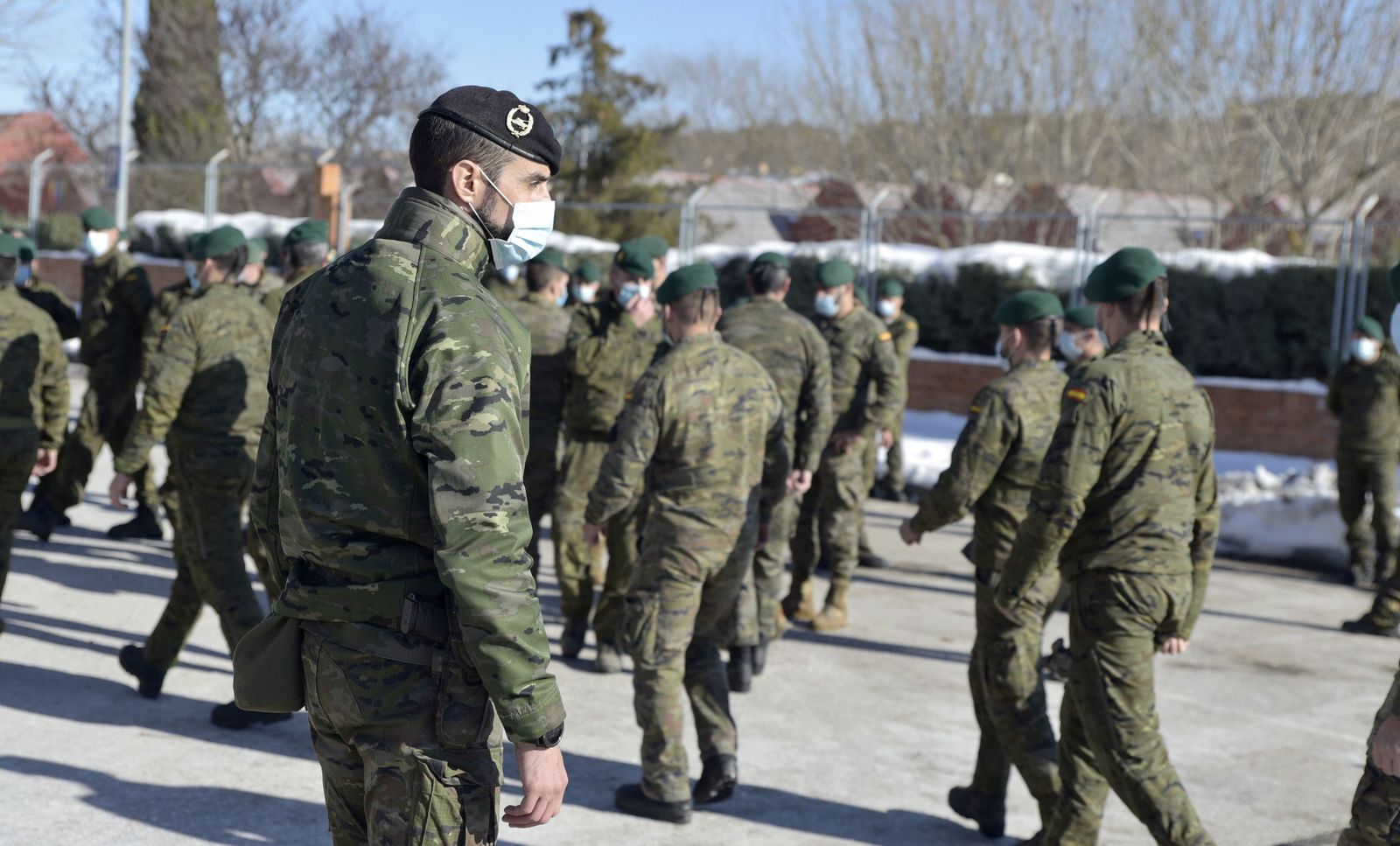 Militares de la Brigada Aragón I en Guadalajara Militares de la Brigada Aragón I en Guadalajara