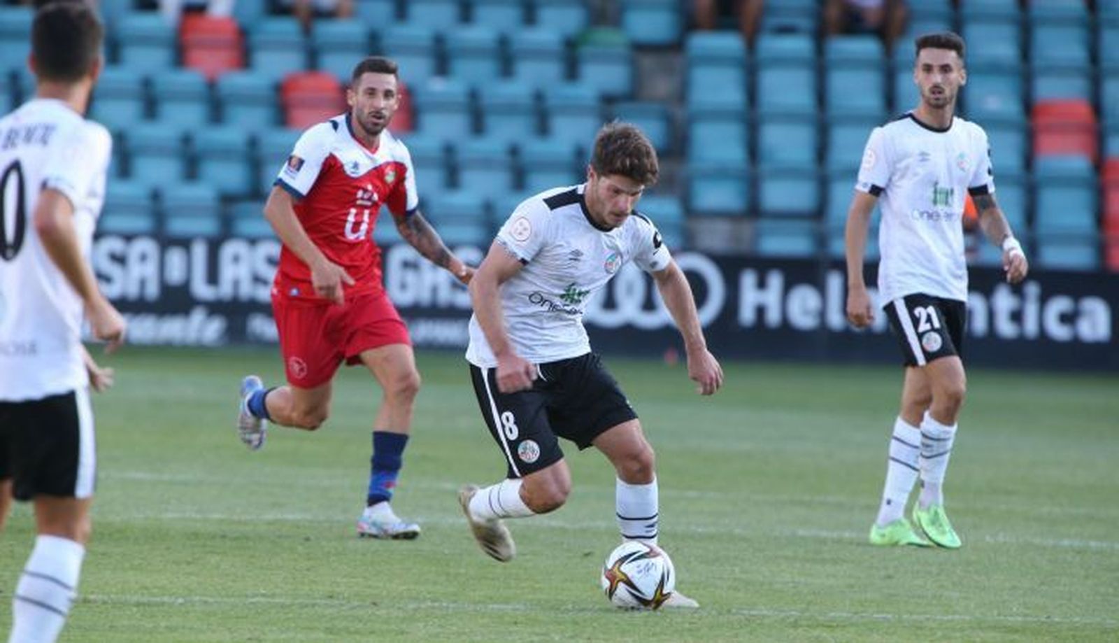 Amaro, en el choque ante el Móstoles URJC / FOTO SALAMANCA24HORAS.COM