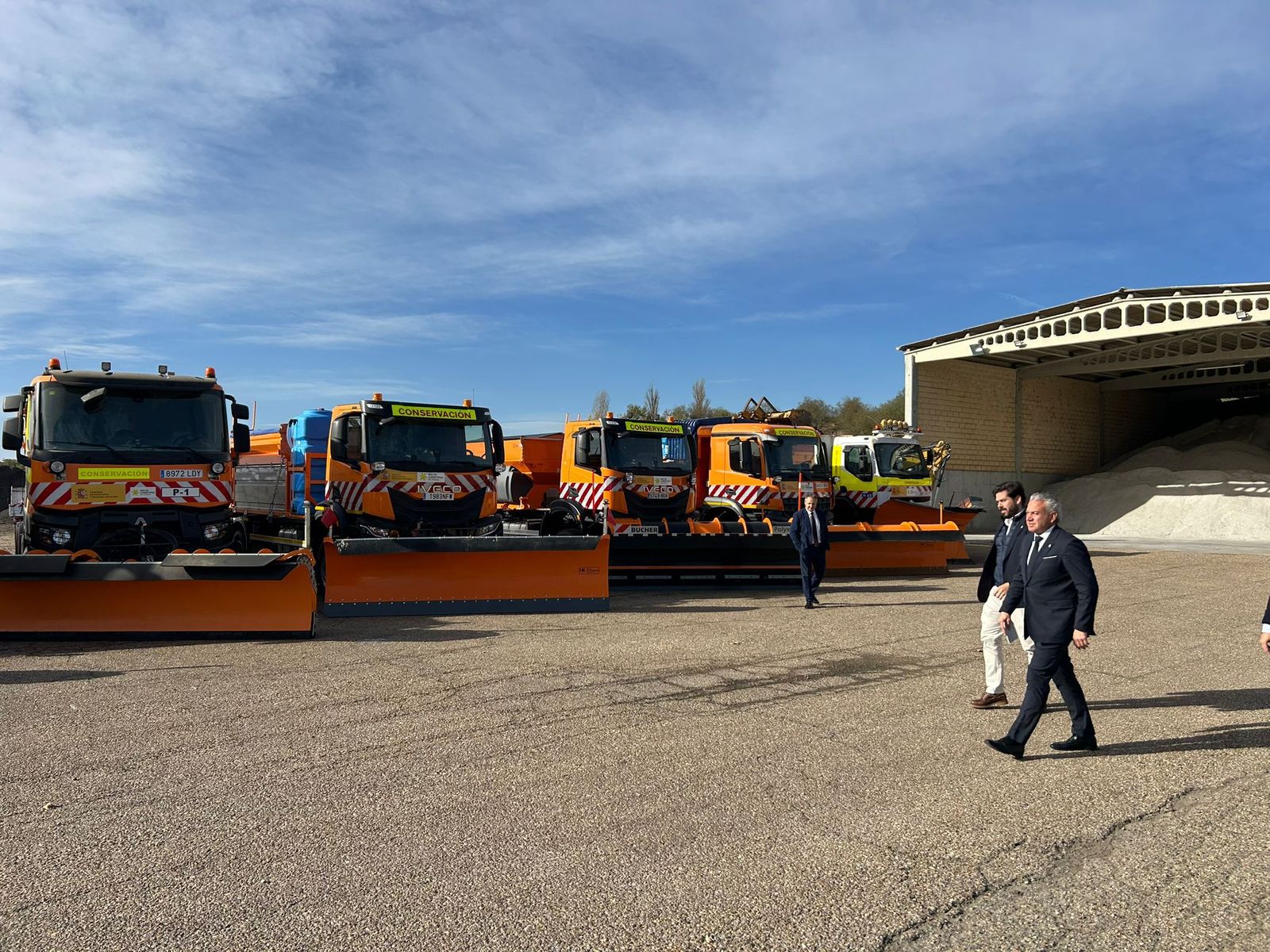 Nicanor Sen activa un operativo de vialidad invernal con más de 900 máquinas y 3.000 profesionales para garantizar la seguridad en las carreteras de Castilla y León