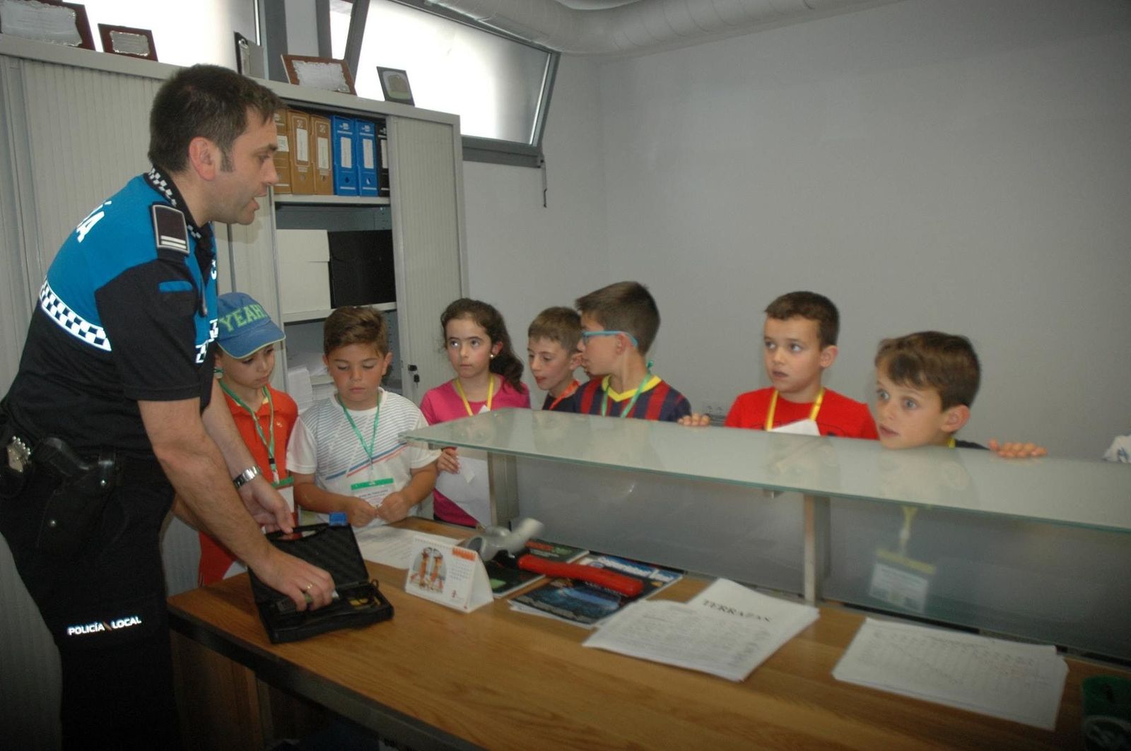 Visita Ayuntamiento colegio Miguel de Cervantes Guijuelo