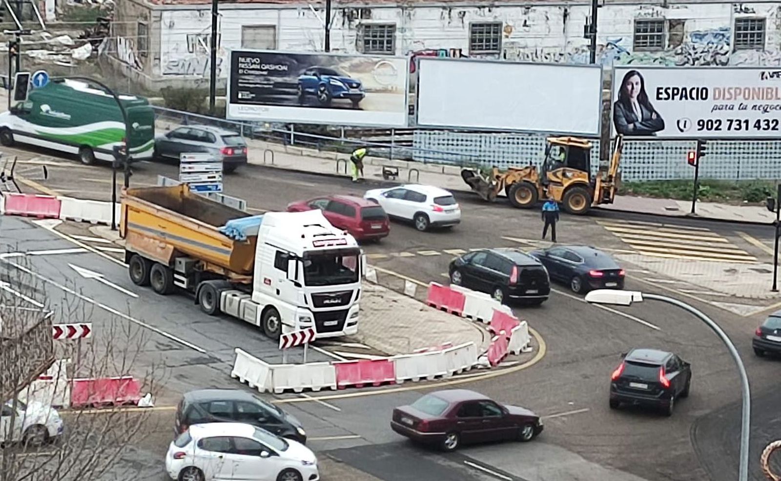 Mejoras del firme en Cardenal Cisneros. Archivo