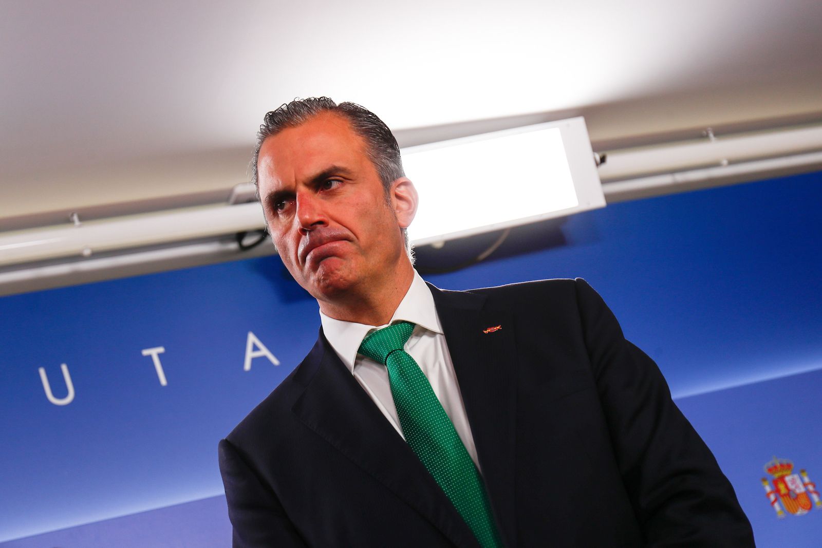 El secretario general de Vox, Javier Ortega Smith, en una imagen de archivo