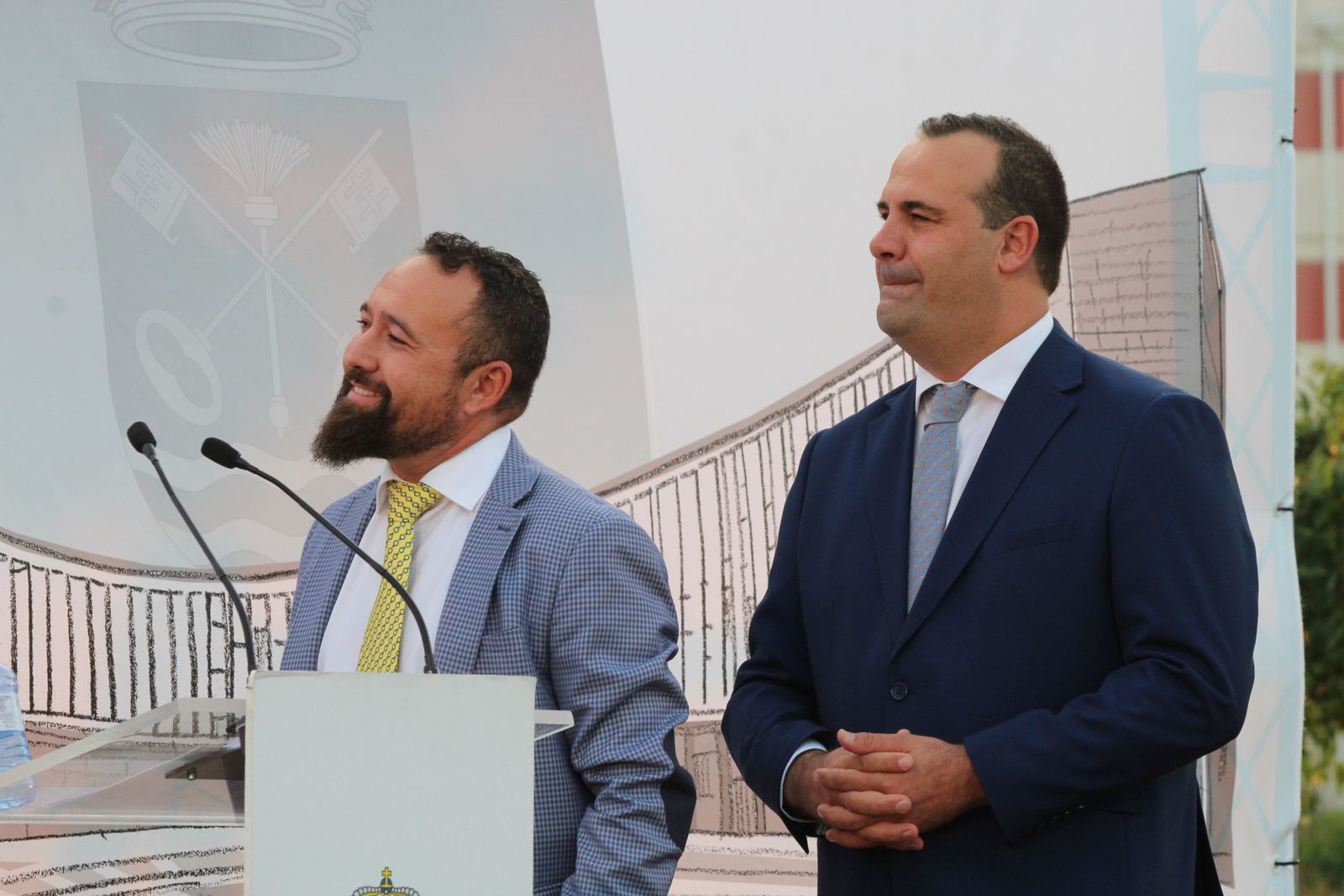 Pregón institucional en Santa Marta de Tormes a cargo de D. Fernando de la Calle. Empresario local desde 2003. Actuación del grupo Cuarteto.