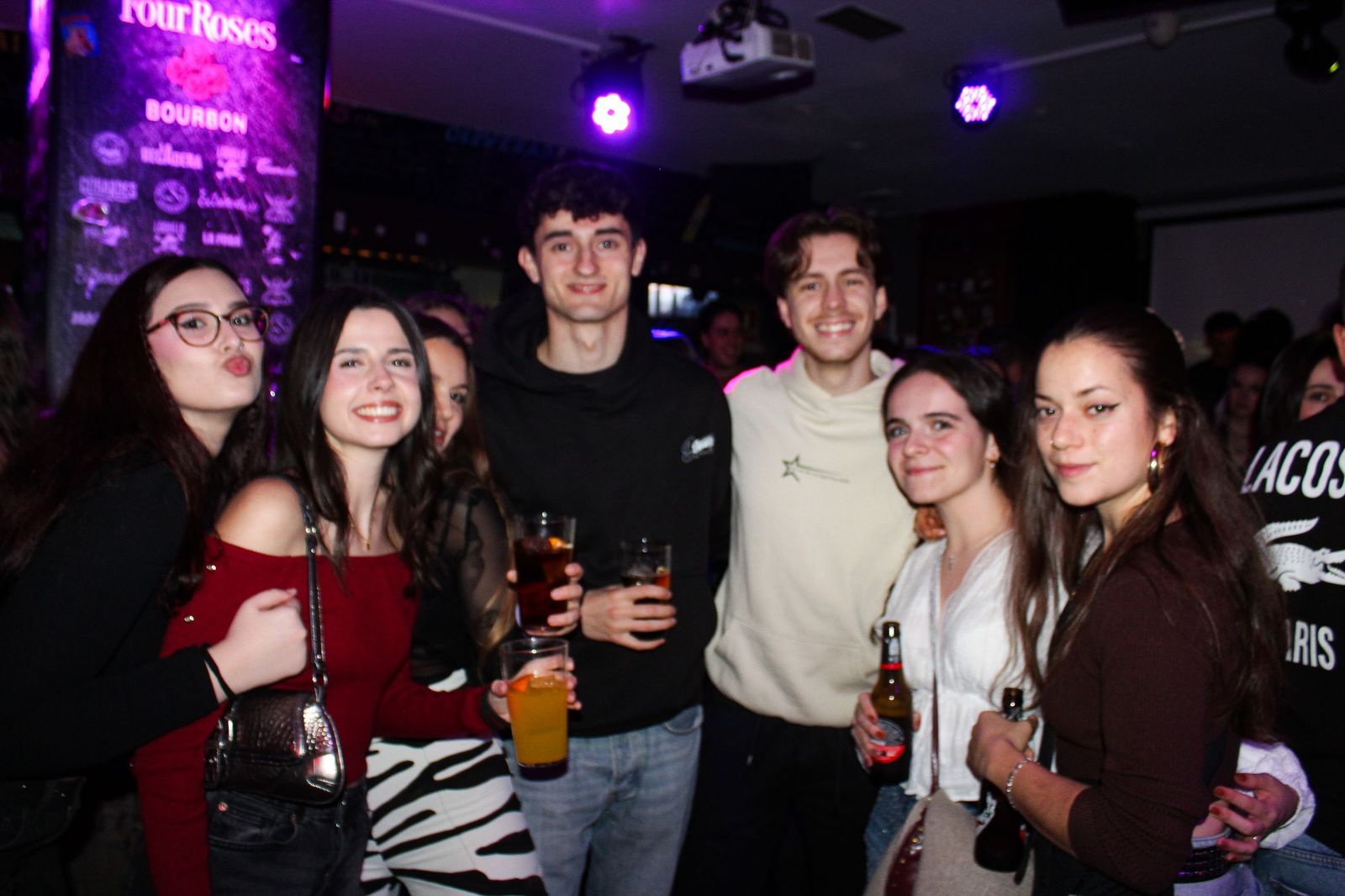 Salamanca de noche, sábado 6 de diciembre