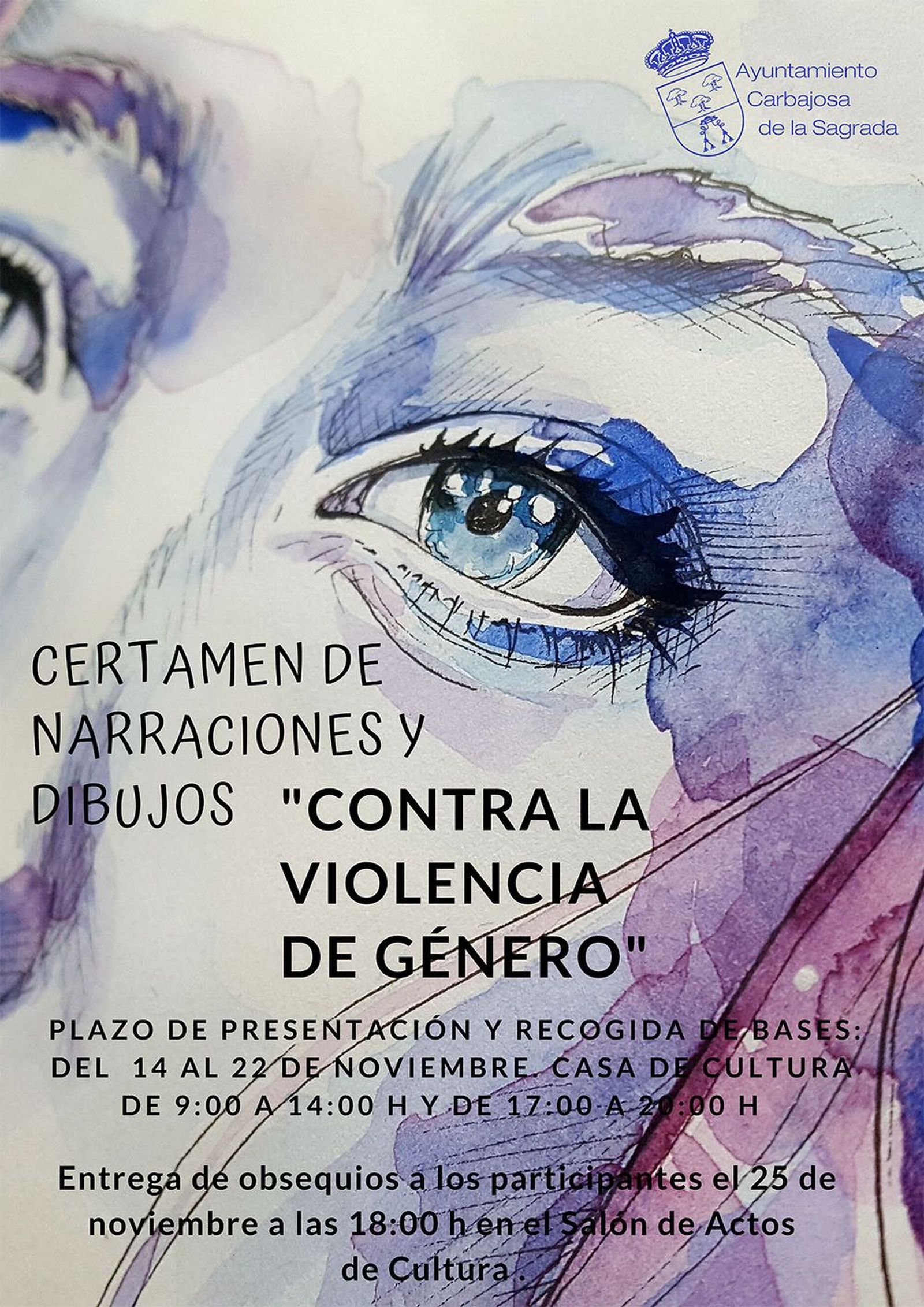 Cartel Certamen Narraciones y Dibujos