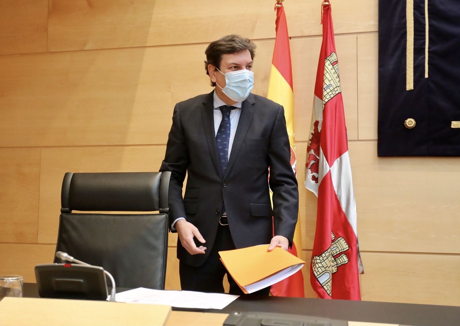 El consejero, Carlos Fernández Carriedo. | FOTO: ICAL