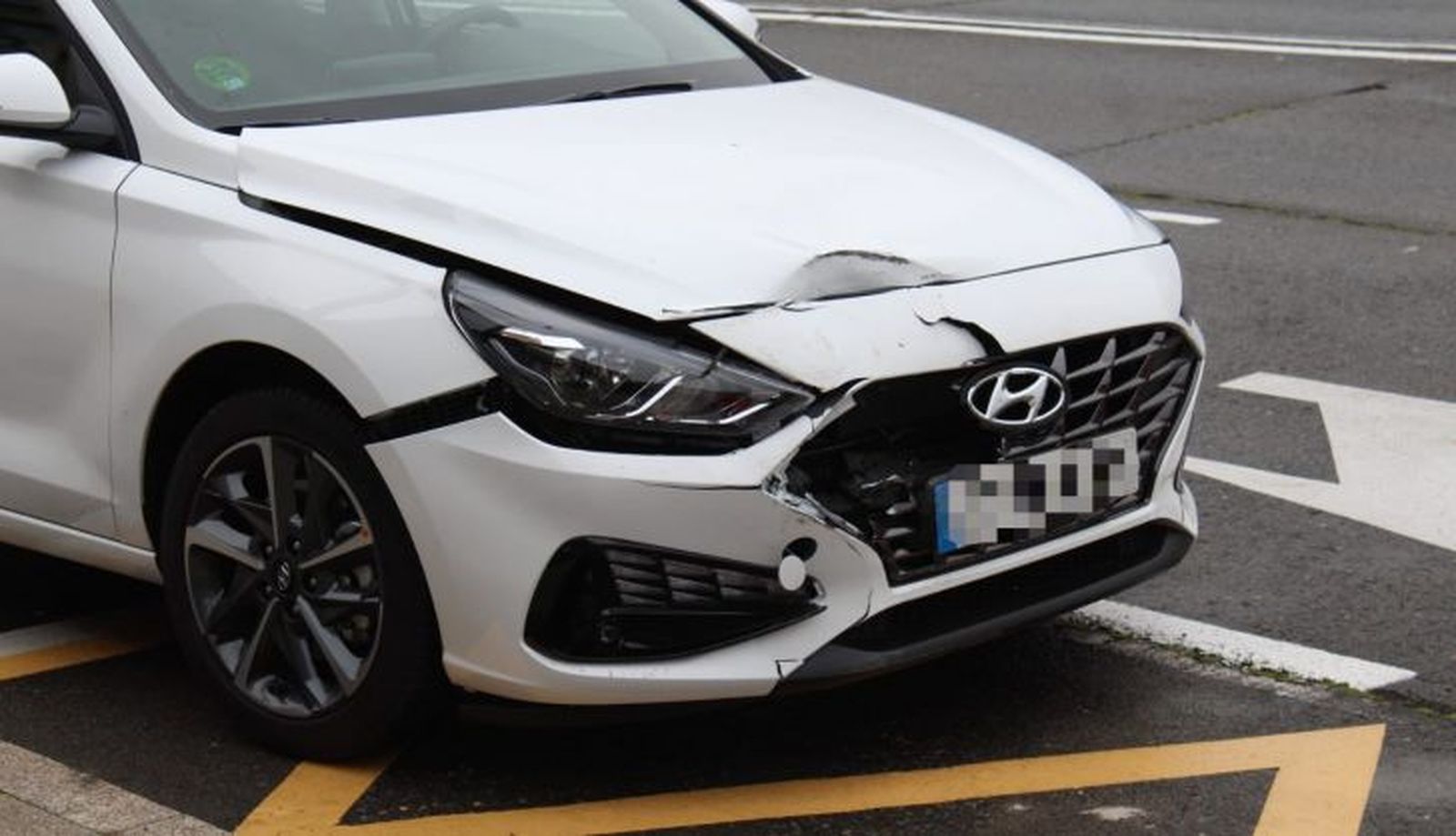 Accidente en la calle Manuel Ramos Andrade