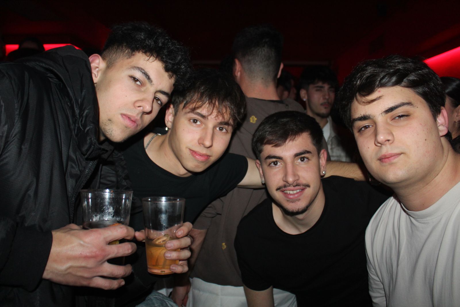 Salamanca de noche, sabado 24 de enero