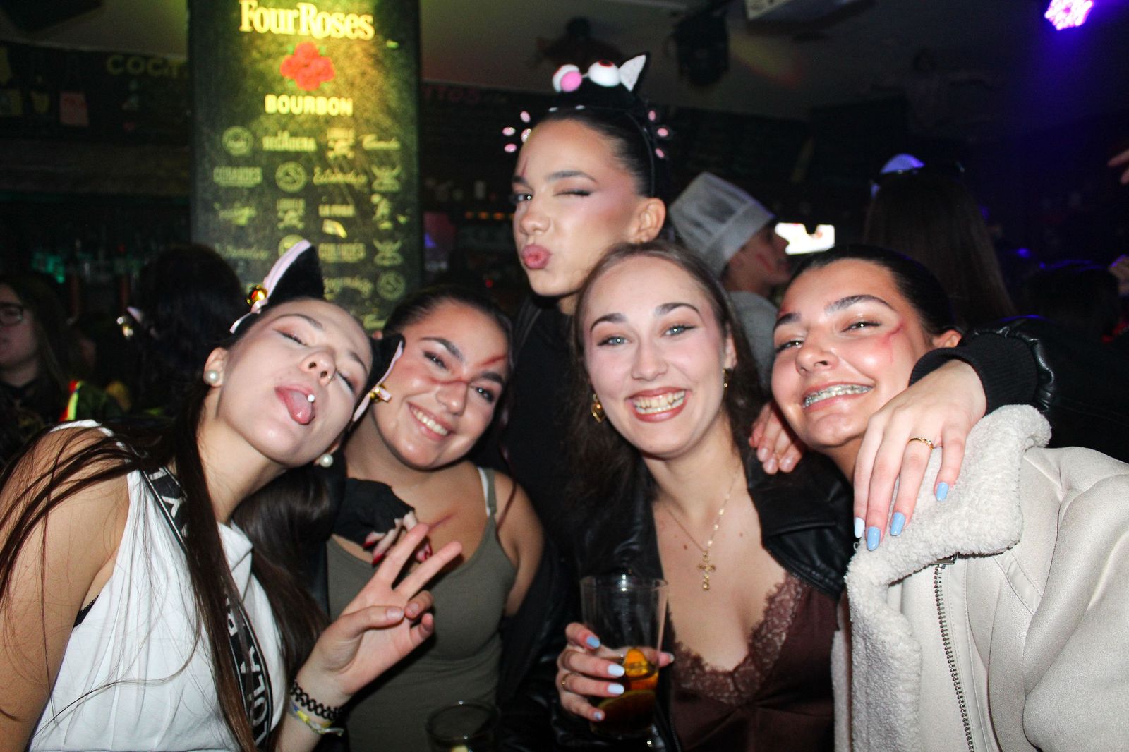 Salamanca de noche, viernes 31 de octubre