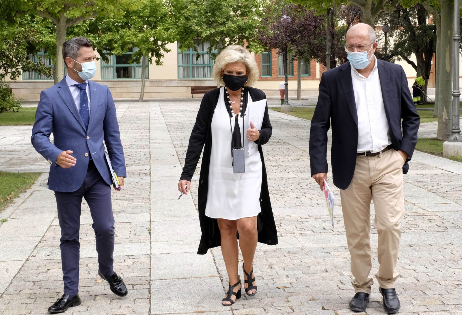 Casado, Igea, López Revuelta