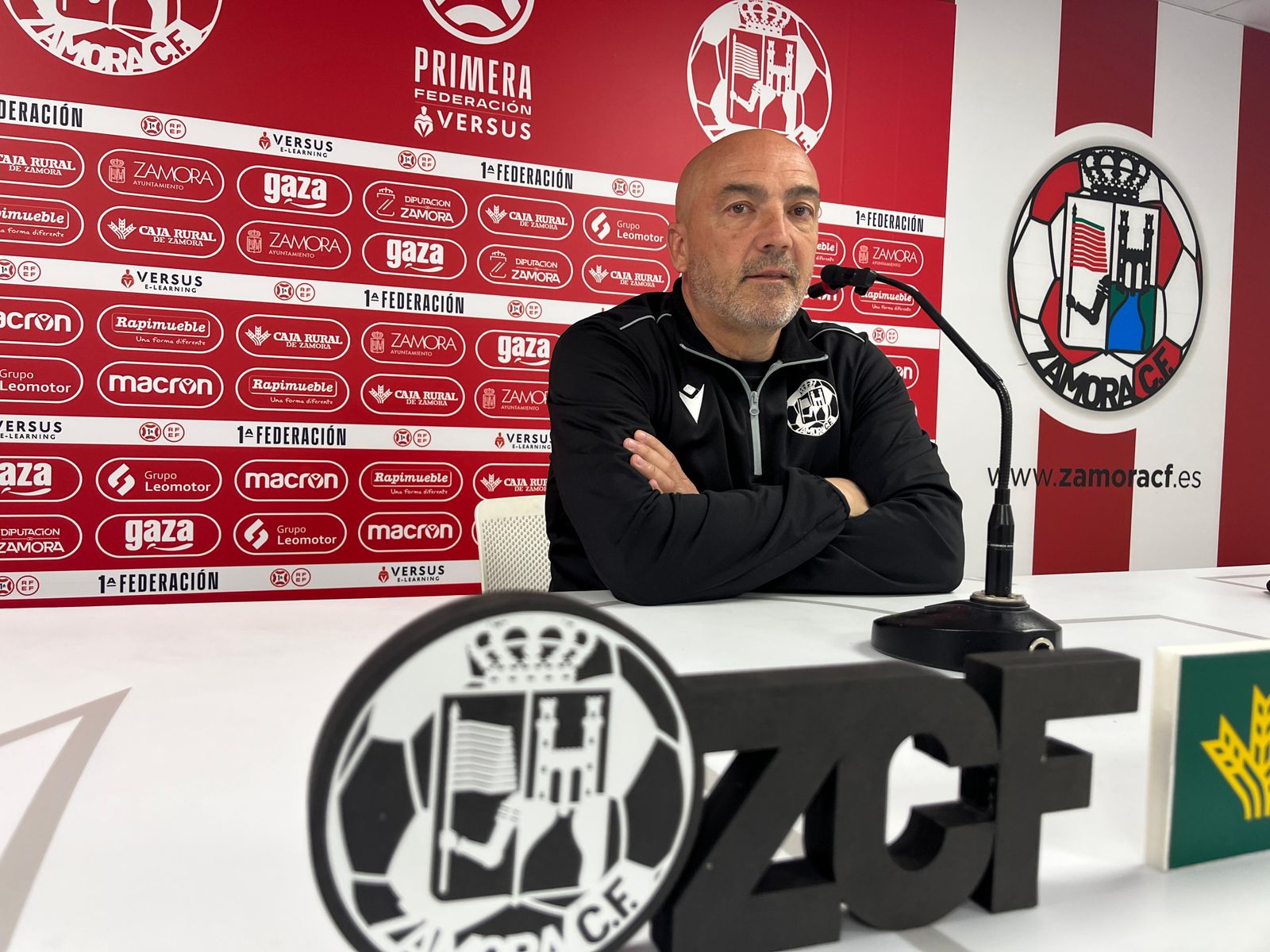 Juan Sabas, en rueda de prensa