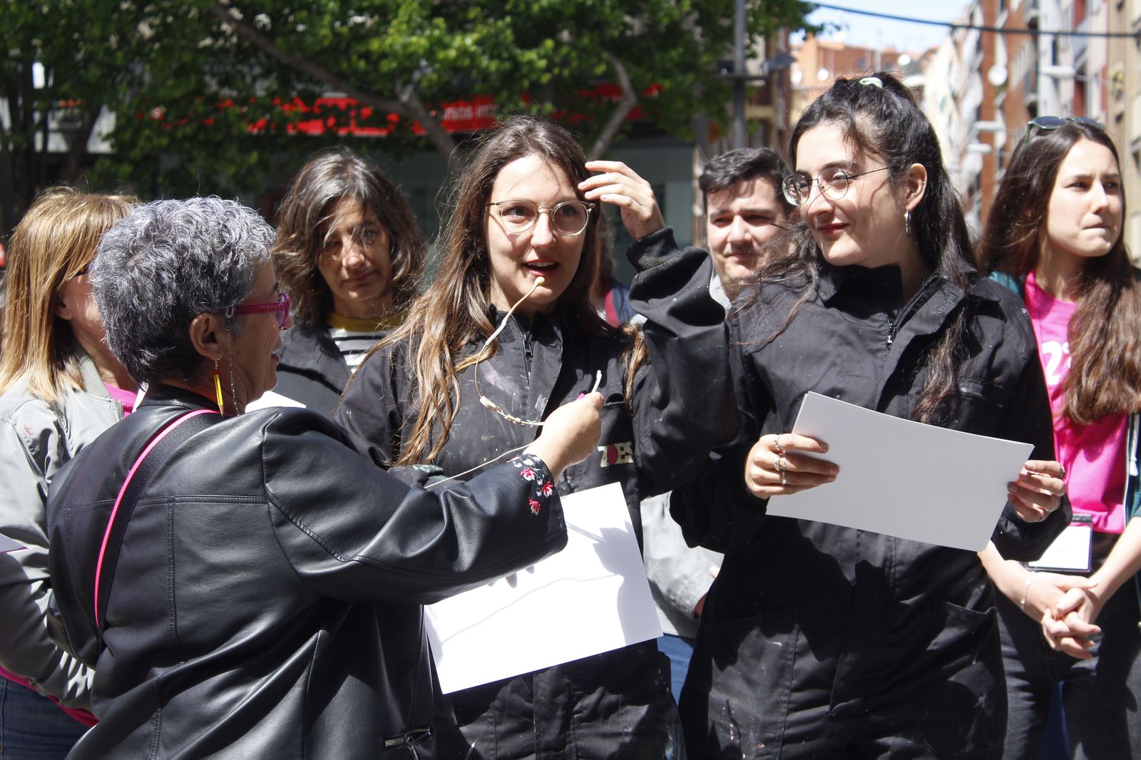 Entrega de premios del concurso de Galería Urbana