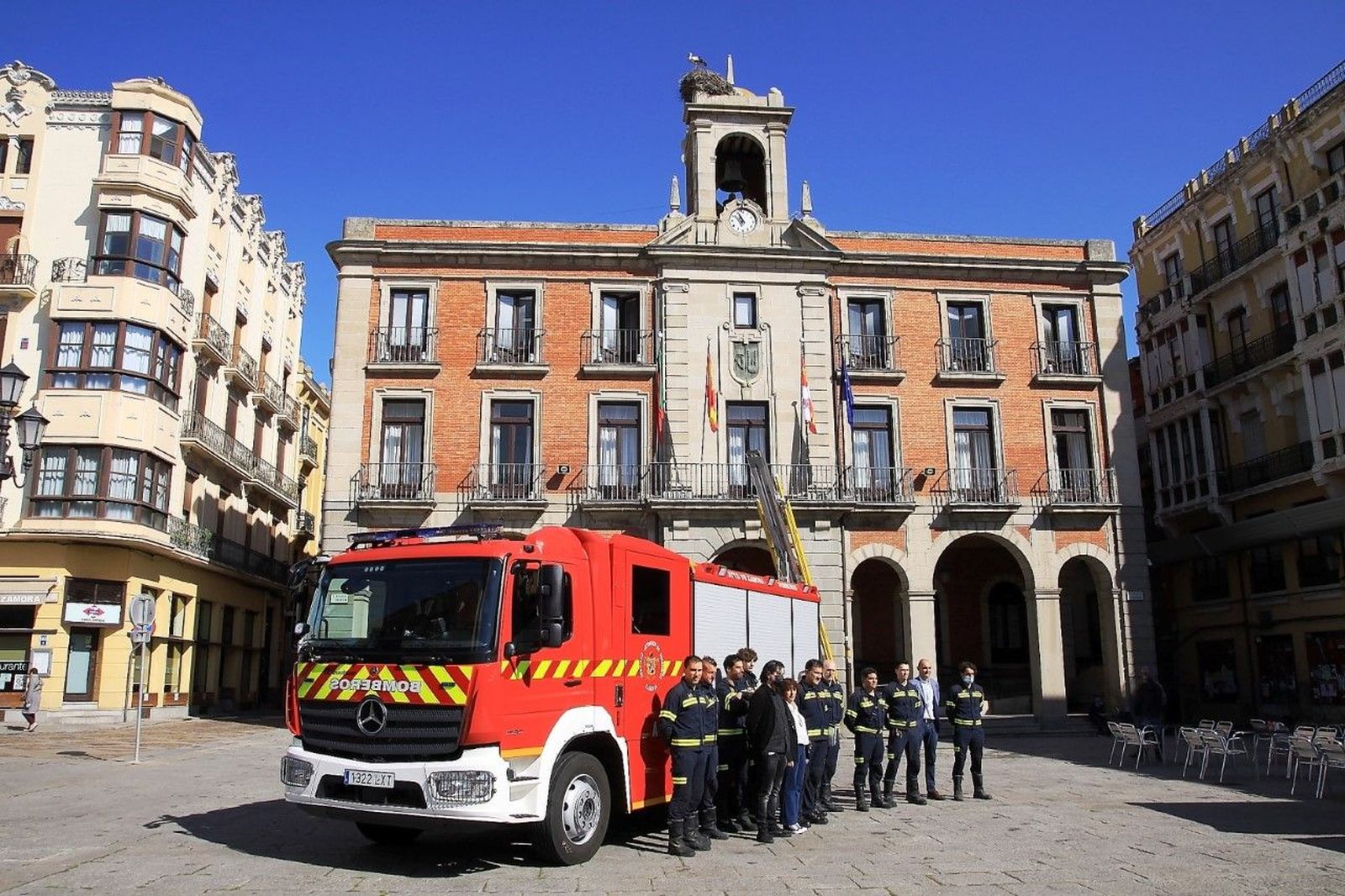 Nuevo camión de bomberos