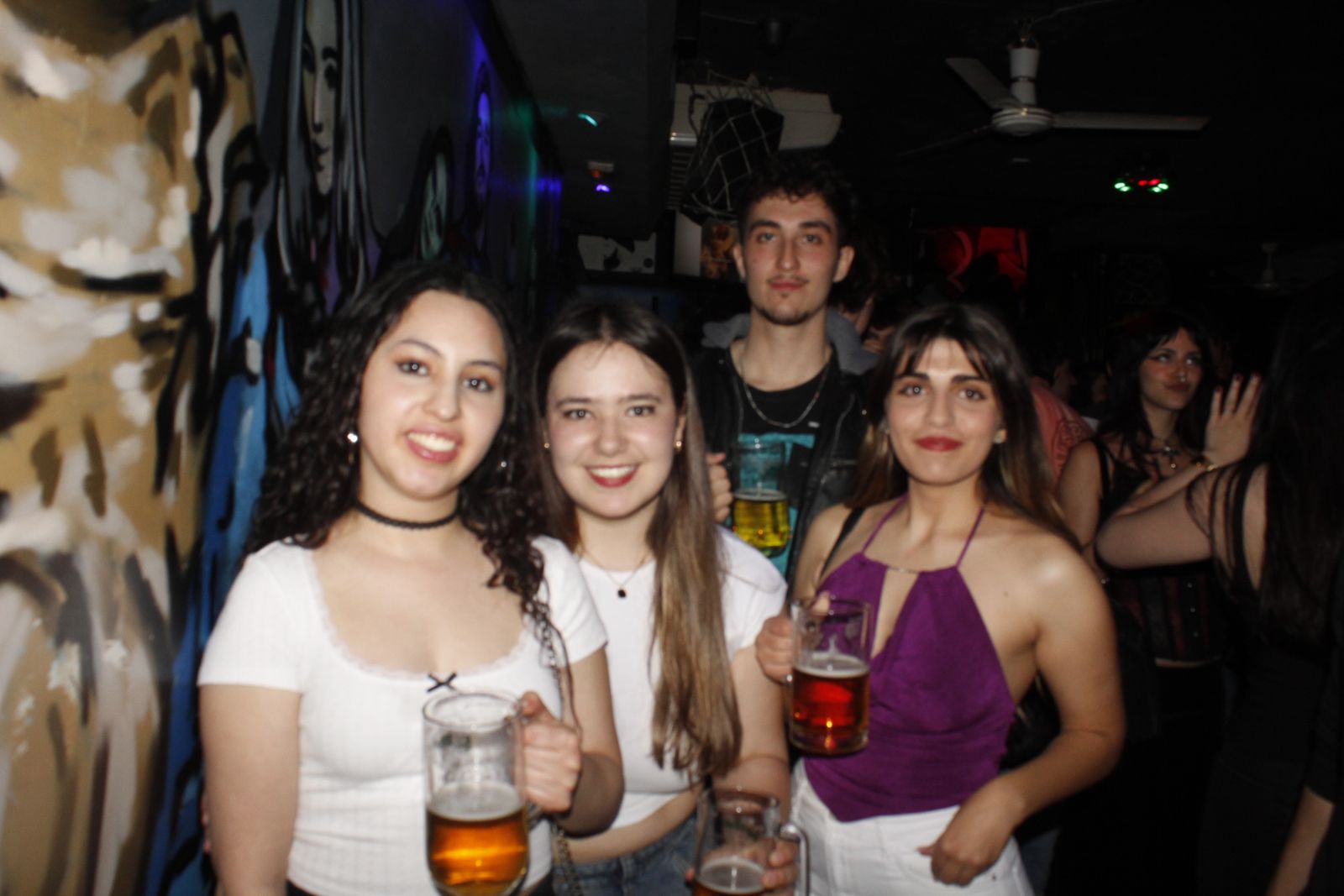 Salamanca de noche, sabado 11 de abril