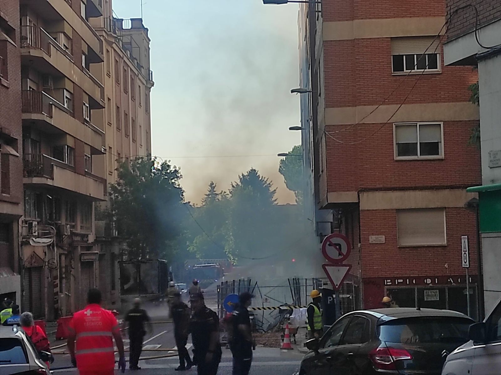 GALERÍA | Así ha sido y se ha vivido la explosión de gas en Zamora