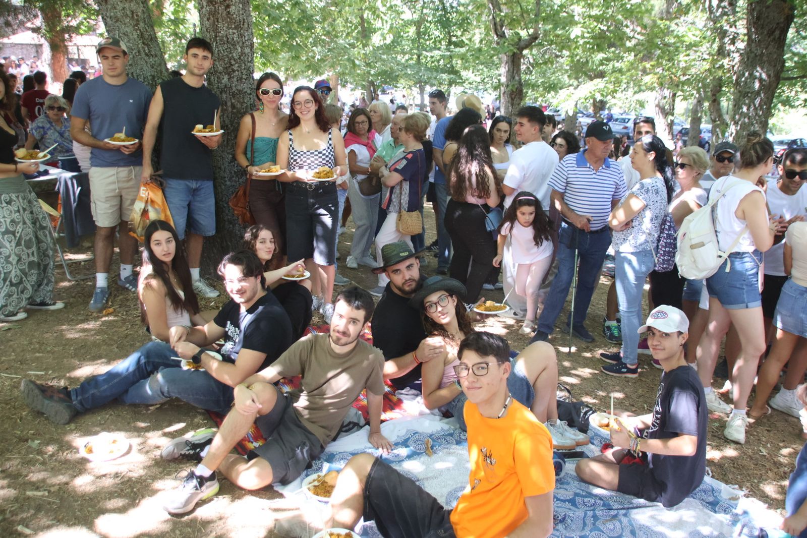 Béjar, paella solidaria en El Castañar